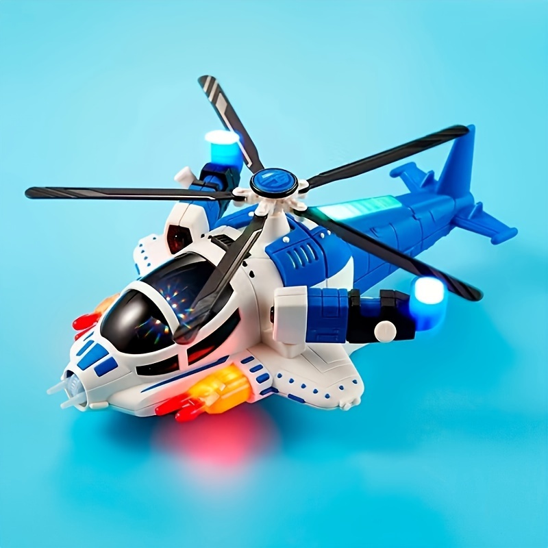 Hélicoptère télécommandé, jouet pour enfants avec lumière, manette