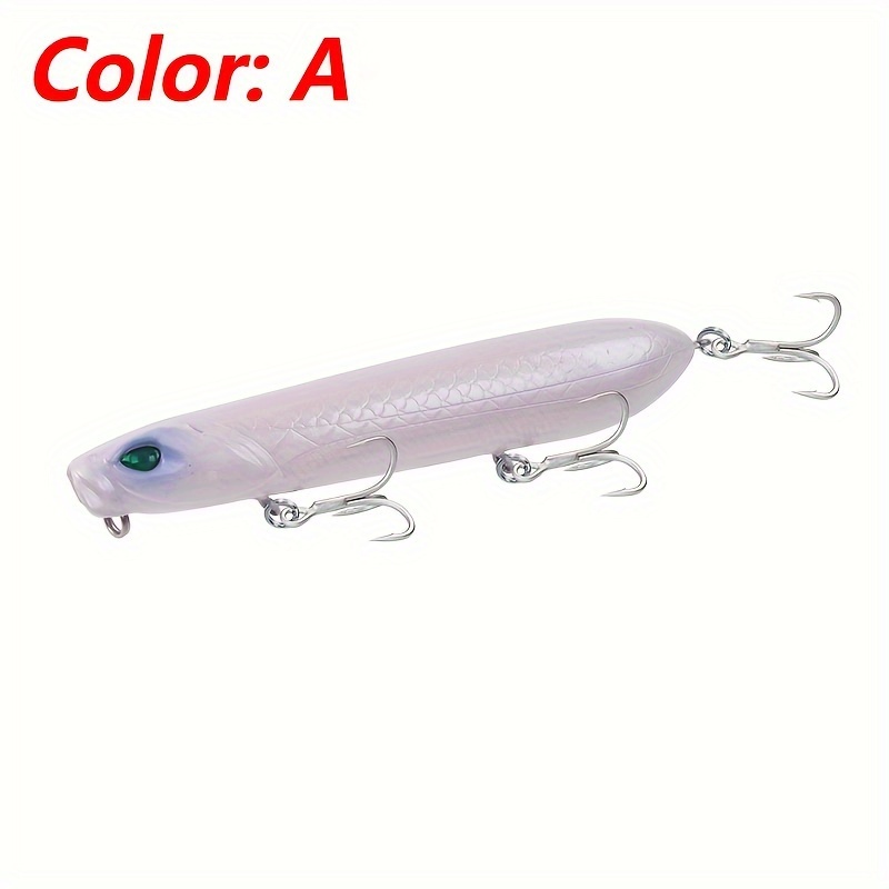 Ubersweet® Pencil Fishing Lure, Hard Pencil Bait Wobbler Artificial Sinking  Pencil Bait Trout Lures Fishing Gear for Fresh Water Salt Water, River