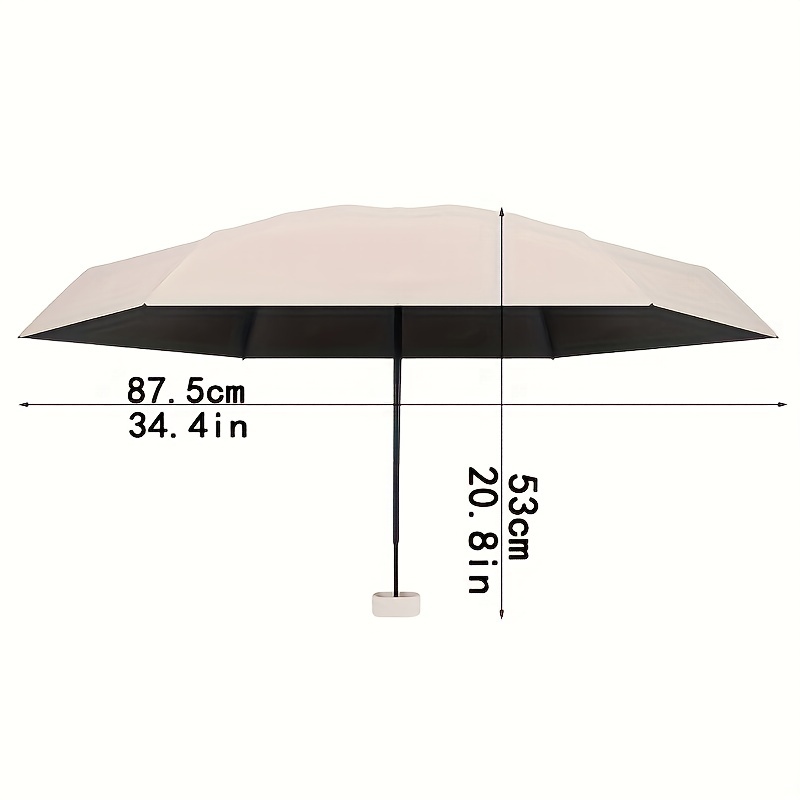 Protector Solar Protección Uv Paraguas Sol Paraguas Compacto - Temu