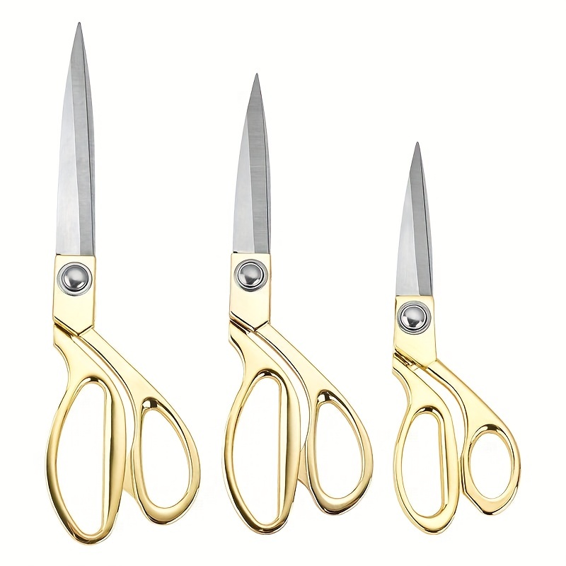 Stainless Steel Detail Craft Scissors Suit, Straight, Round, High