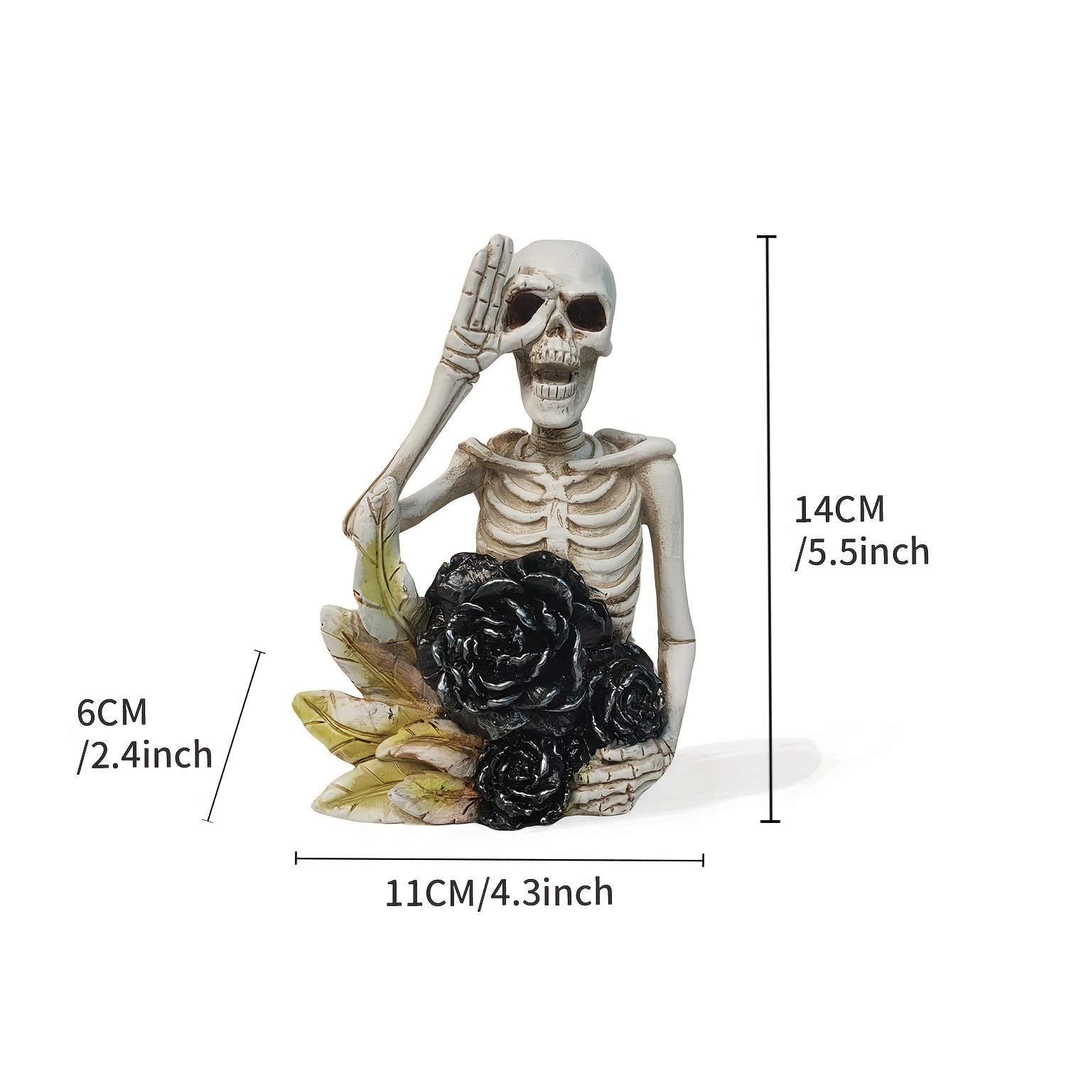 1 Pièce D'ornement De Modèle De Crâne D'Halloween Modèle De - Temu Belgium