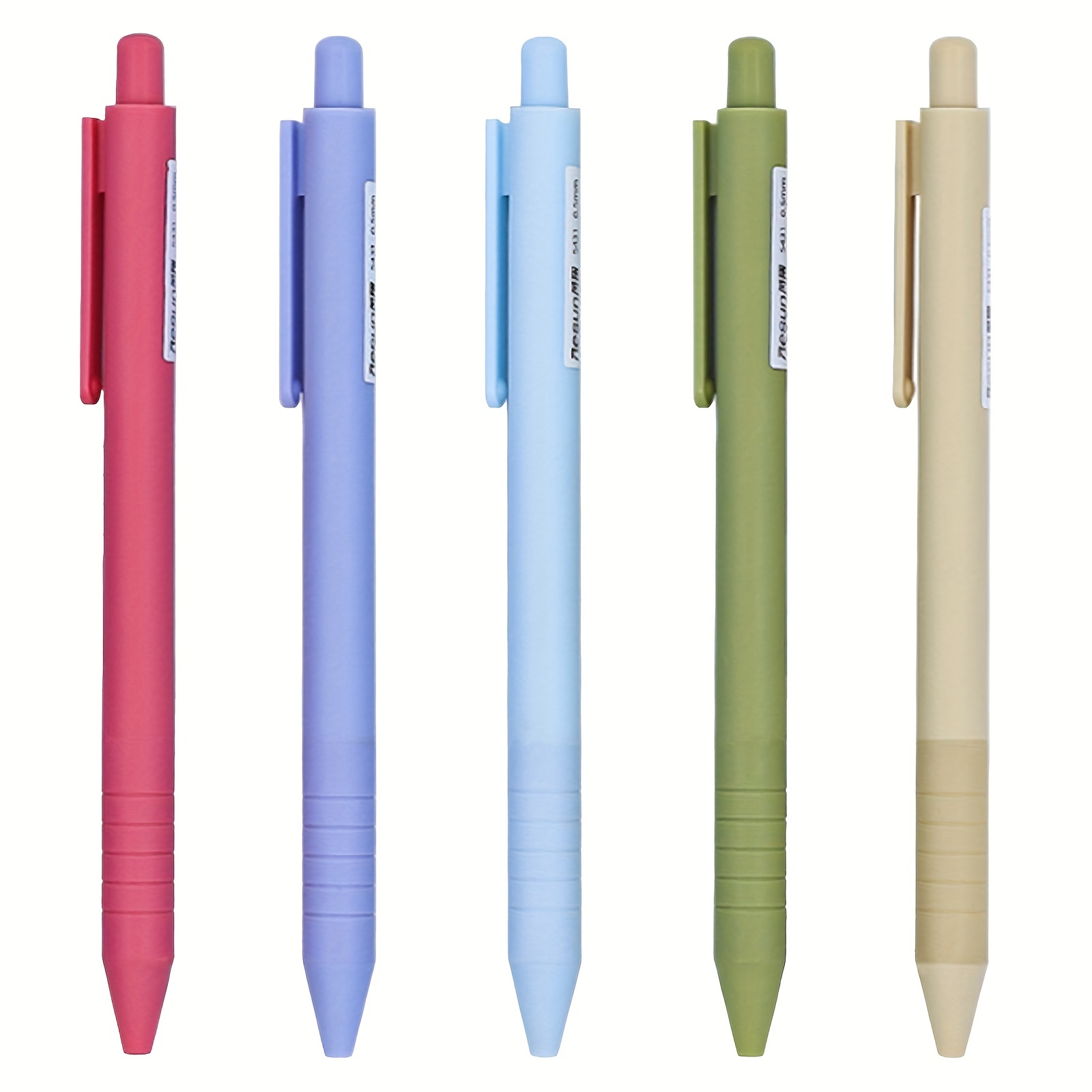 Colorful Retractable Gel Pens Fine Tip Quick drying Ink - Temu