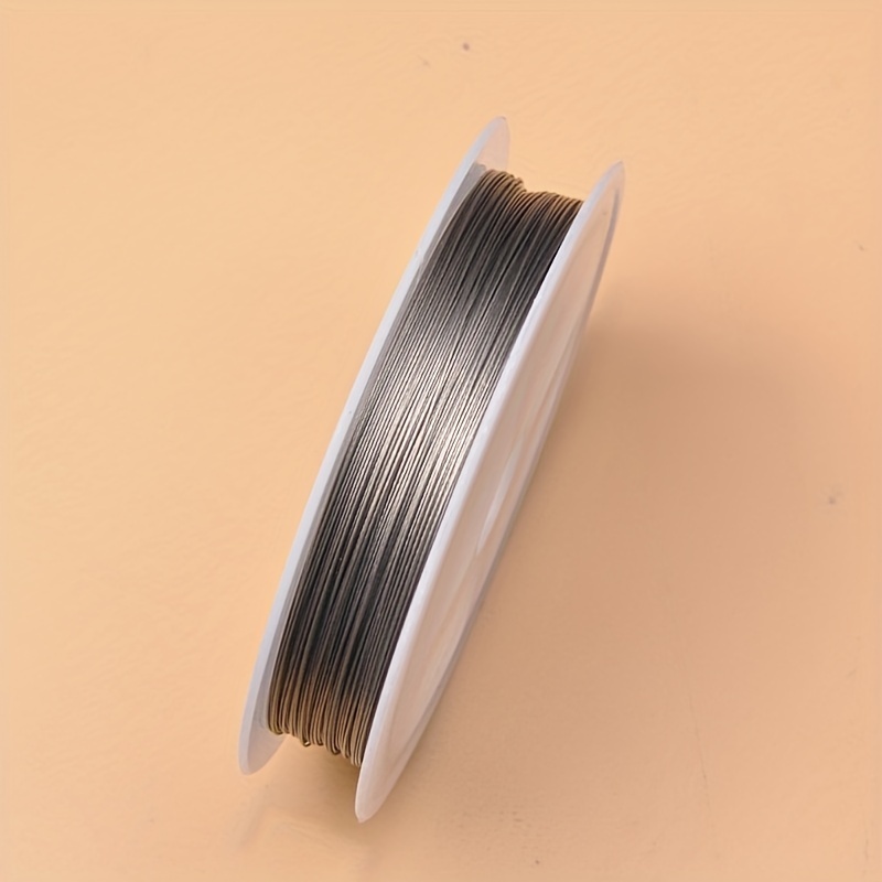 1 Roll/lots 0.3/0.45/0.5/0.6mm Stainless Steel Wire Resistant Strong Line  Tiger Tail Beading Wire For Jewelry Making Finding