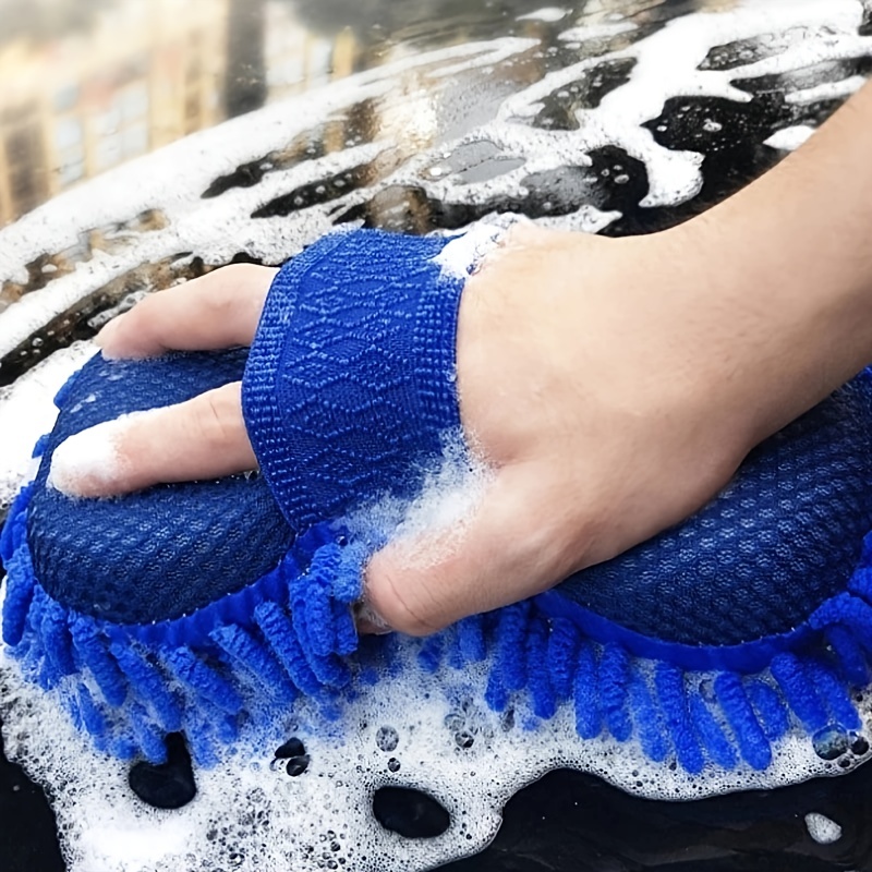 5 esponjas de lavado de coches diseño de hueso para pulir esponjas porosas  de lavado de coches