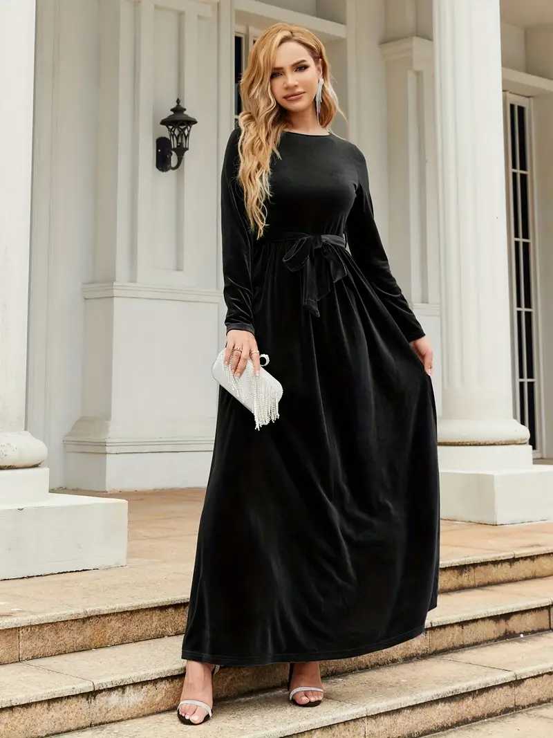 elegant long sleeve dress