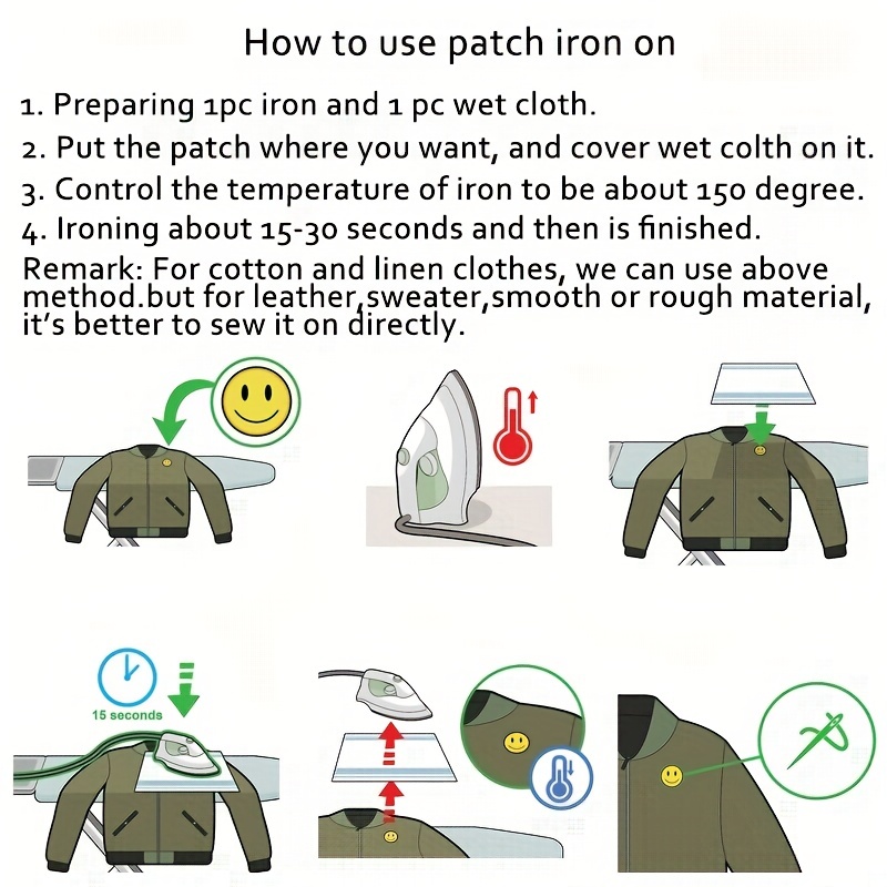 What You Seek Iron on Fabric Patch 