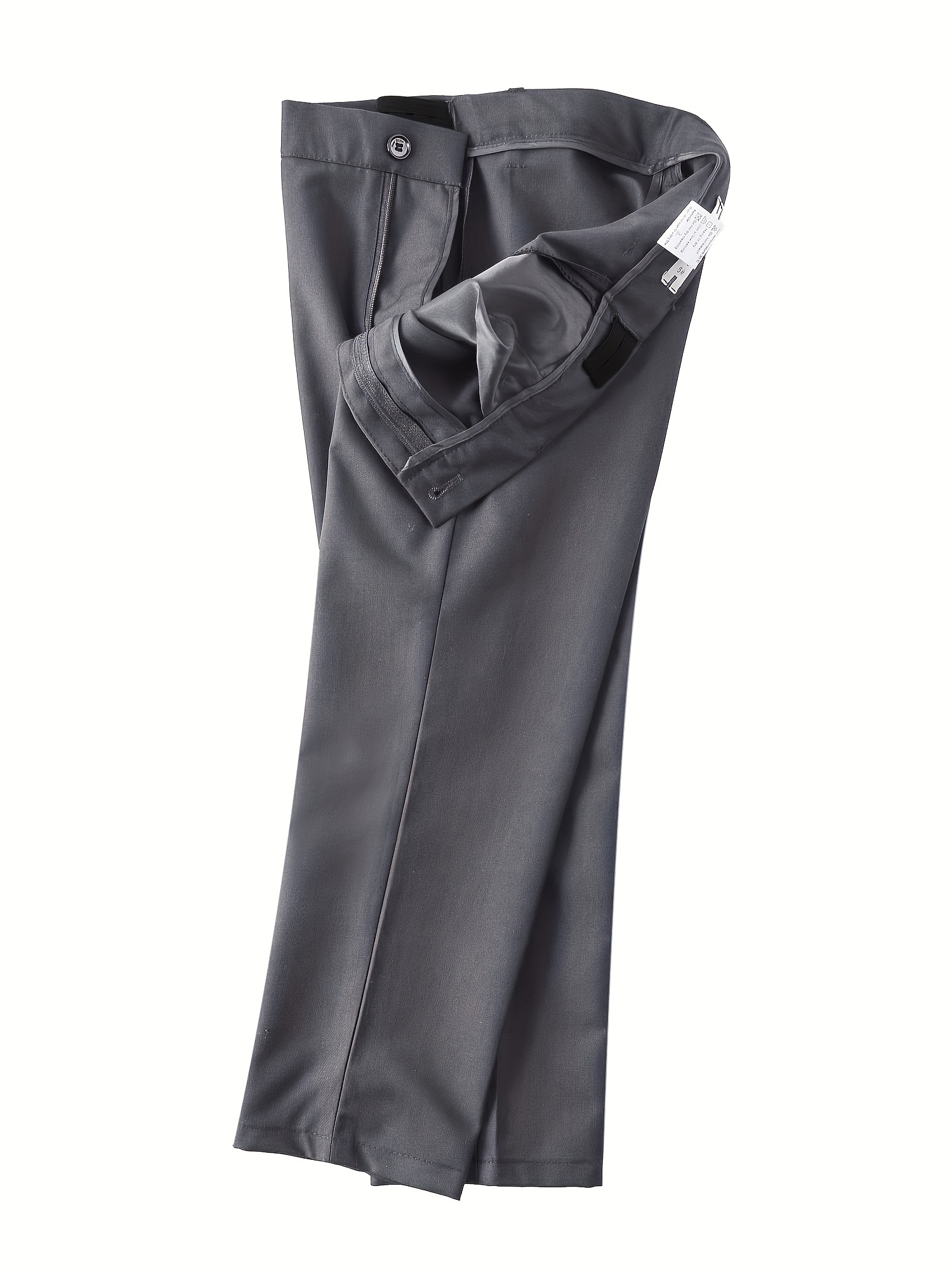Boys Flat Front Dress Pants Adjustable Waist School Uniforms Pants