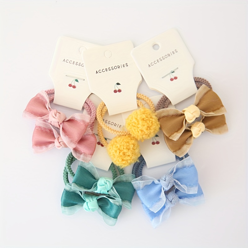 New Kids Cartoon Hair Accessories Children Cute Headwear Colorful