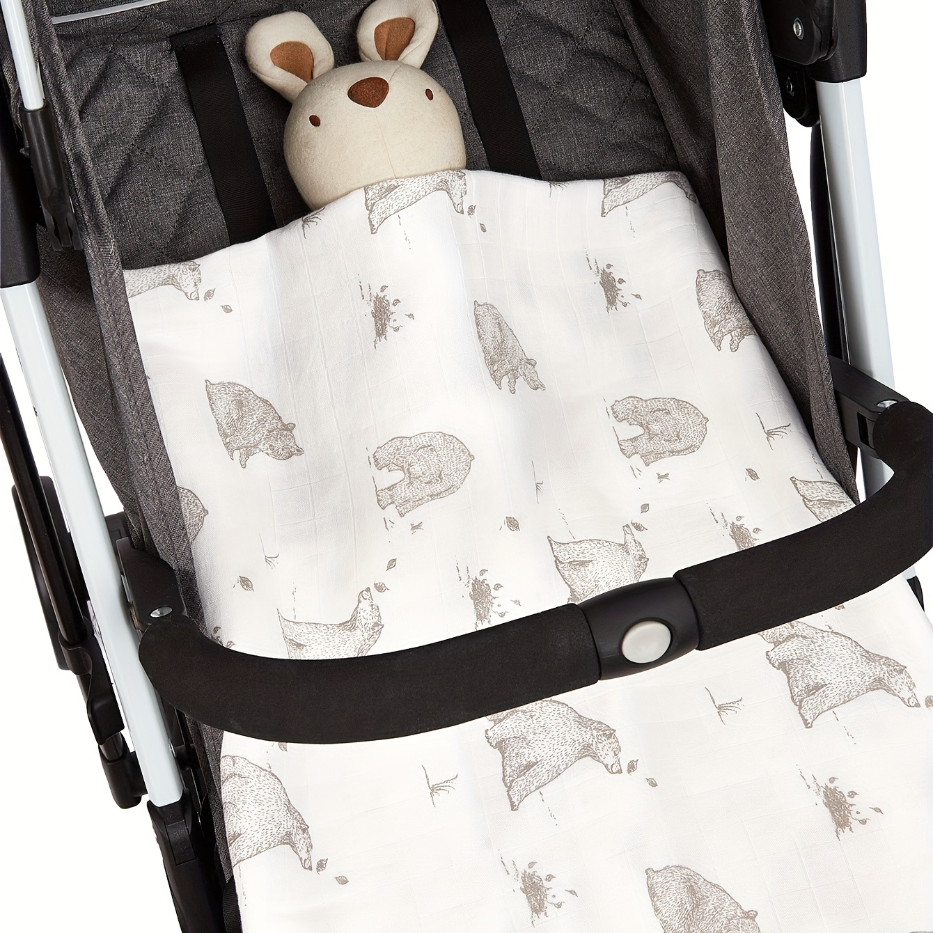 Newborn Bamboo Cotton Cartoon Printing Swaddle Blanket