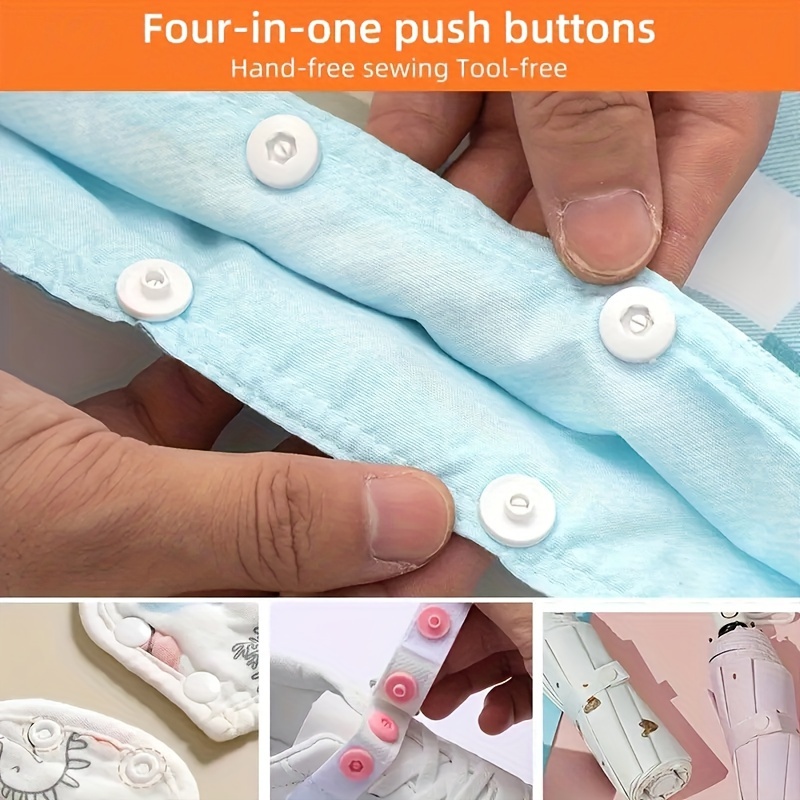 Snap Button Kit Four in one Buckle For Sewing Snap Fasteners - Temu