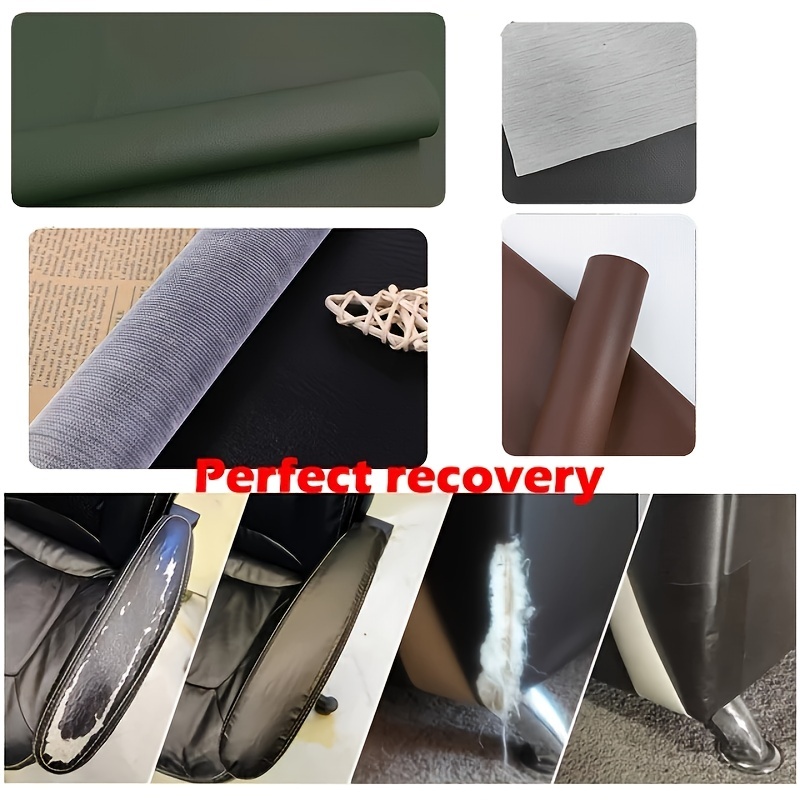 Leather Repair Patch Self-Adhesive Patches kit for Couch Car Seats