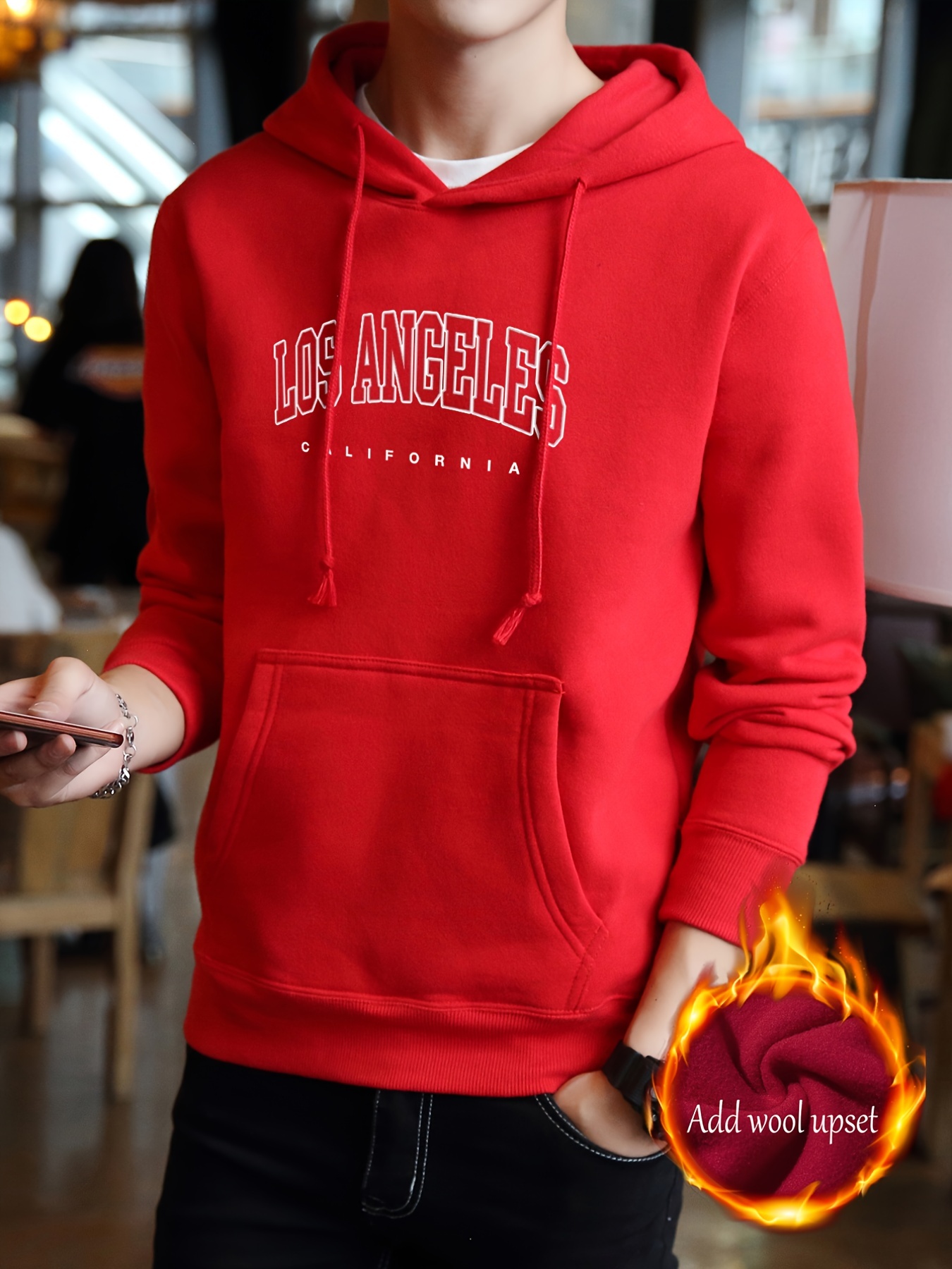  Women Casual Fashion California Hoodie Los Angeles Pullover  Drawstring Graphic Sweatshirt : Clothing, Shoes & Jewelry