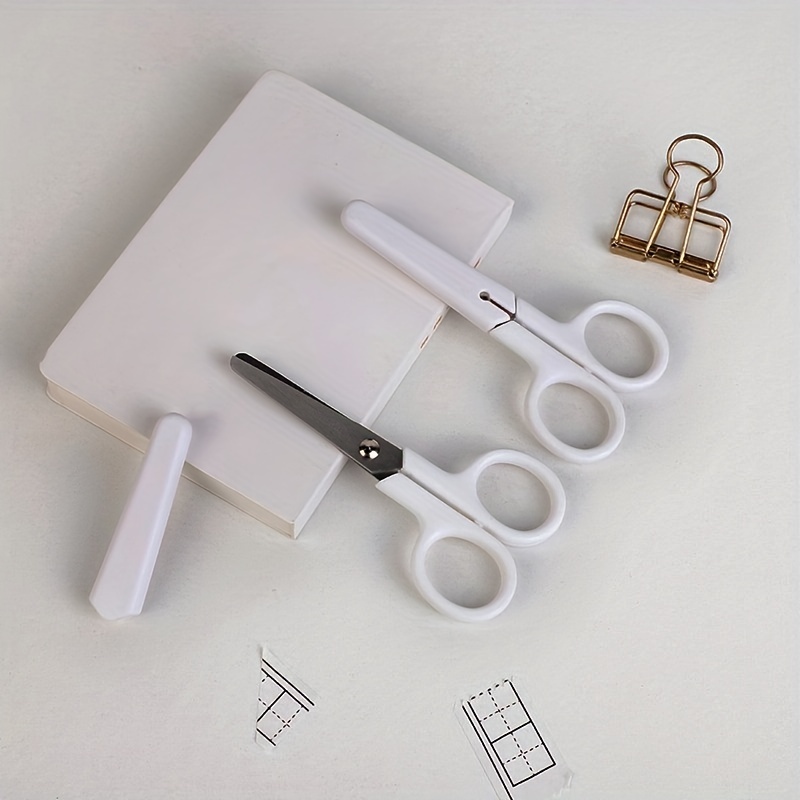 Portable Stainless Steel Scissors: Perfect For School Office - Temu
