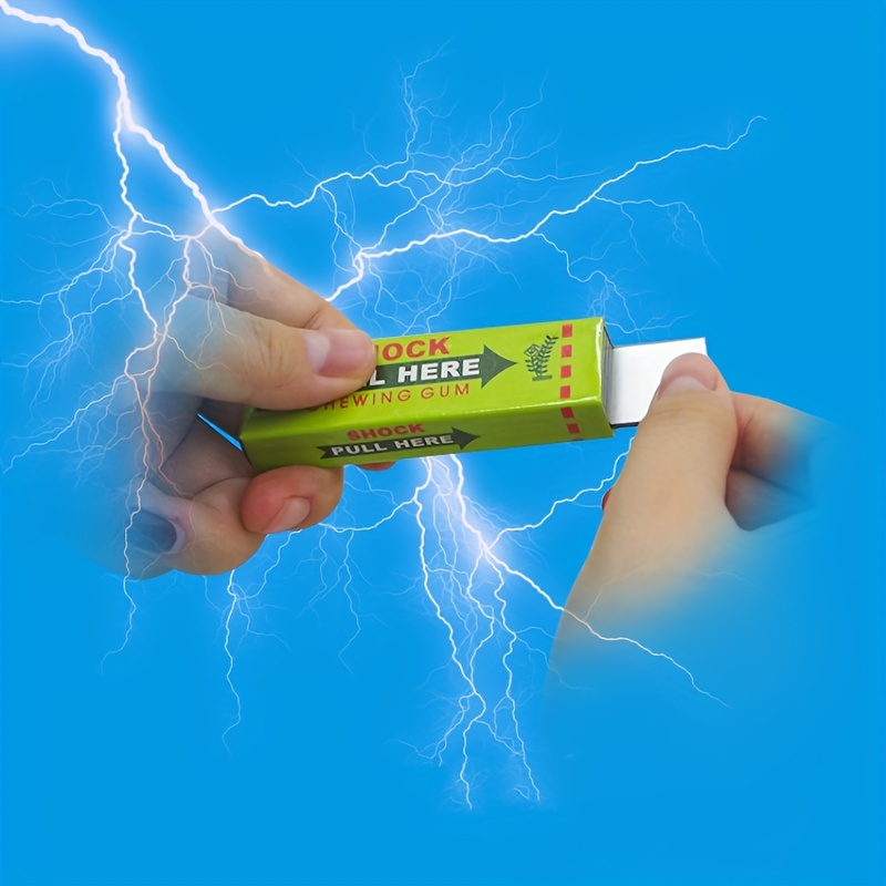 Tricky Funny Safety Trick Joke Shocker Toy Electric Shock Shocking Pull  Head Chewing Gum Gag Novelty Item Toy For Children - AliExpress