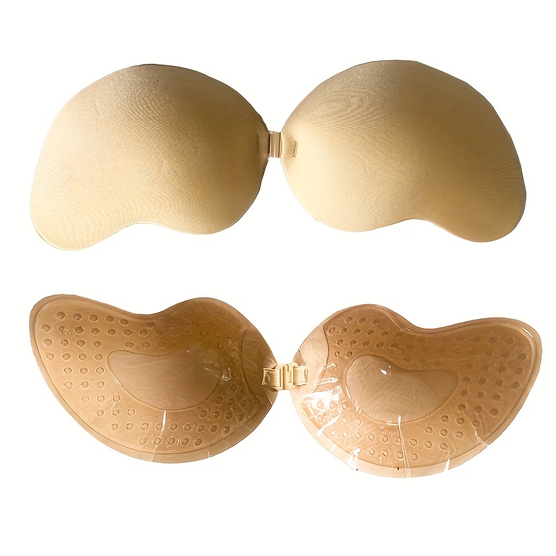 Invisible Stick Lift Bras Strapless Front Buckle Push Bra - Temu