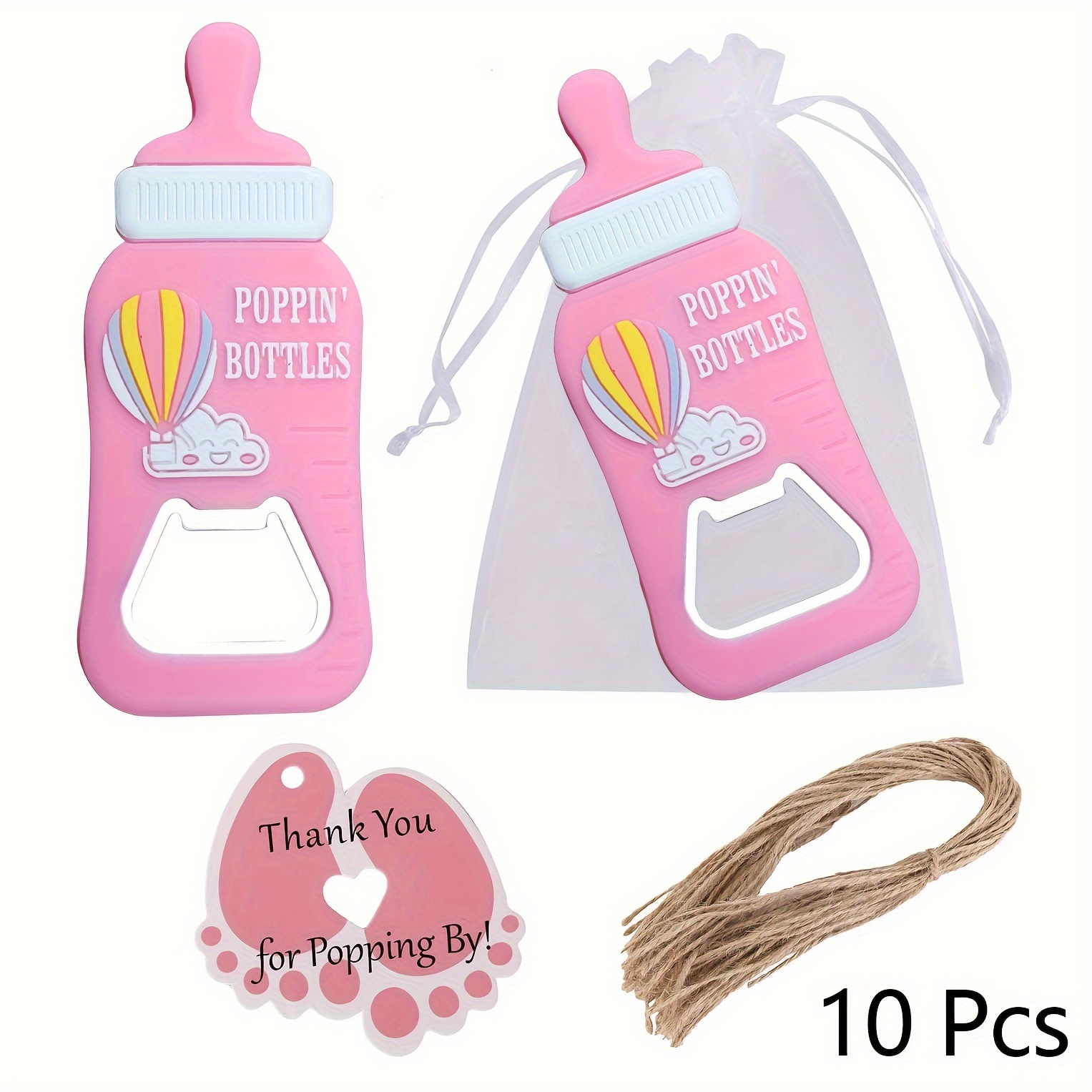 Popping Bottle Openers Baby Shower Favors Guests Prizes Cute - Temu