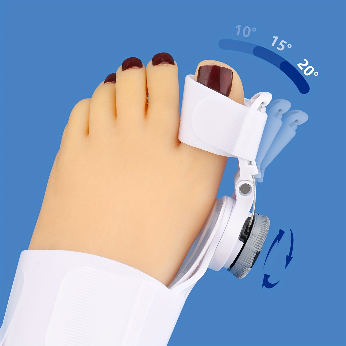 Kaufe Silikon Große Fuß Zehen Bandage Finger Tube Protector Füße
