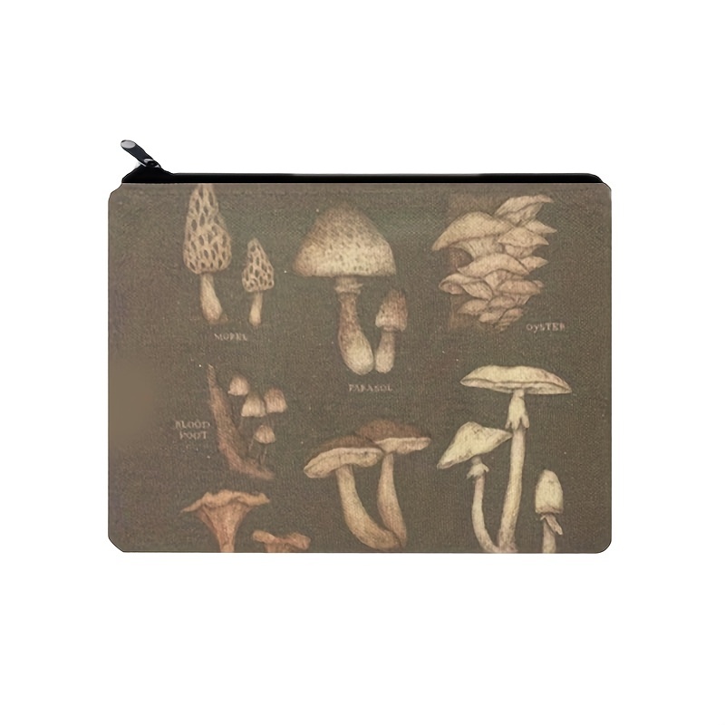  GLENLCWE Mushrooms Backpack Purse & Matching Wallet