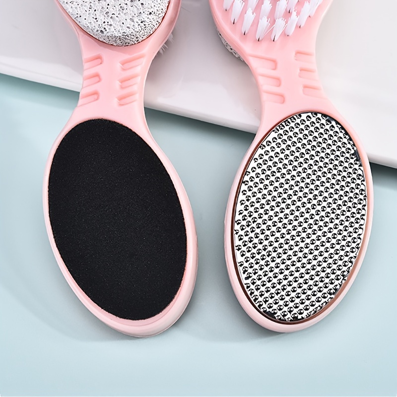 4 in 1 The Pedi Care Stick 4 Sided Pedicure Paddle Metal File and Emery  Board Tool with Pumice Stone for Feet by DreamCut