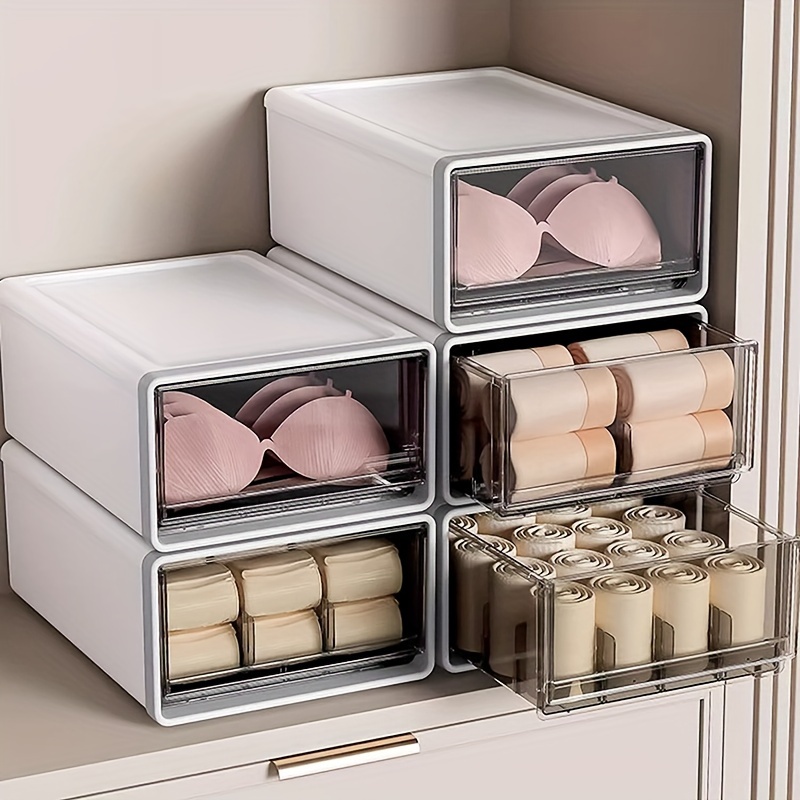 Stylish Functional Closet Drawer Organizer Underwear Sock - Temu