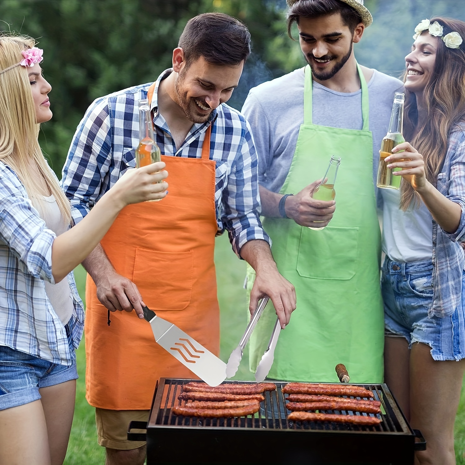 30pcs/set, Griddle Accessories Kit, Griddle Grill Tools Set For  Blackstone/Camp Chef, Professional BBQ Set With Spatula,Scraper,Egg  Ring,Tongs For Out