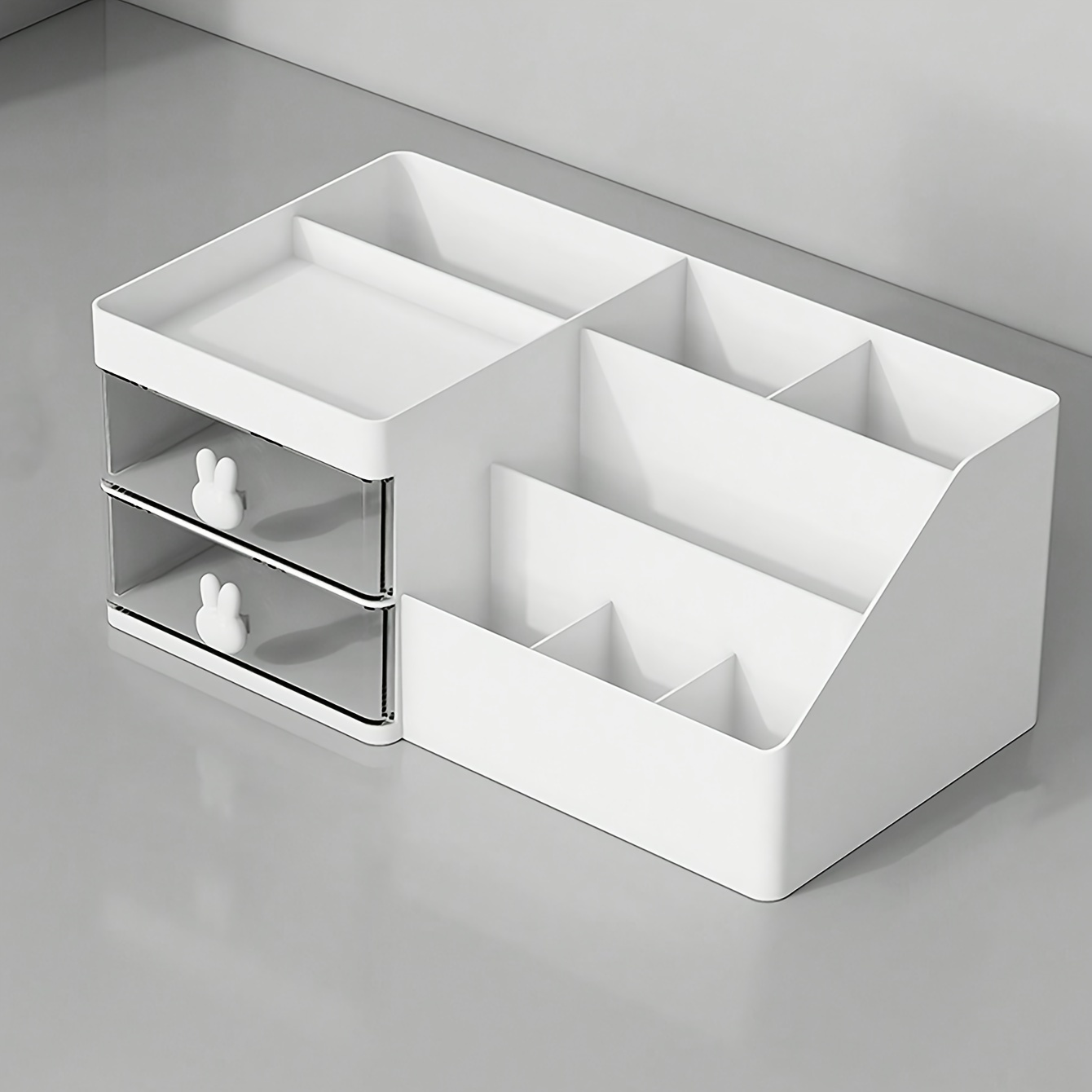  White Desk Organizers and Storage Small Desktop