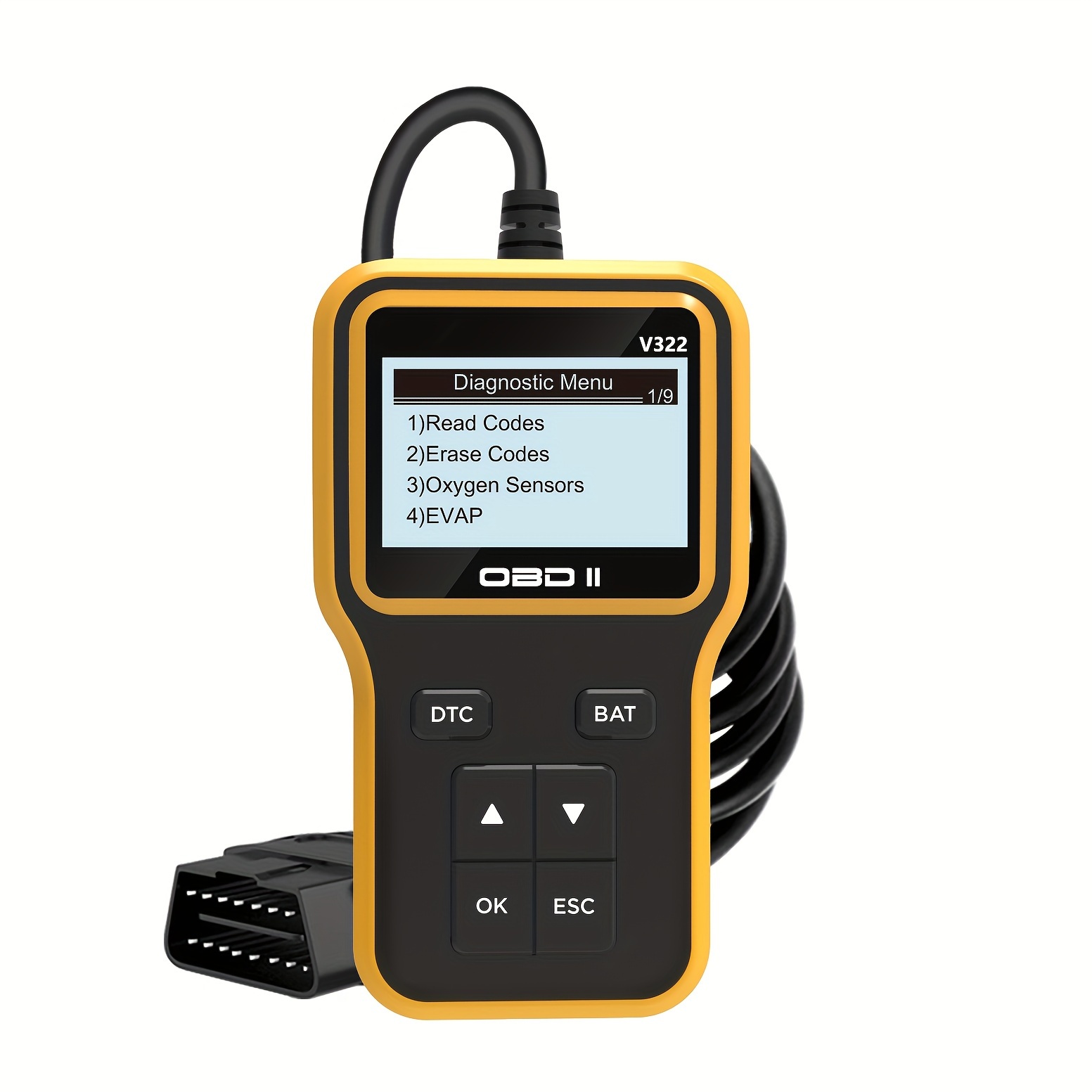 OBD2 Scanner, V322 Professional OBD II Code Reader Scanner Car Engine Fault