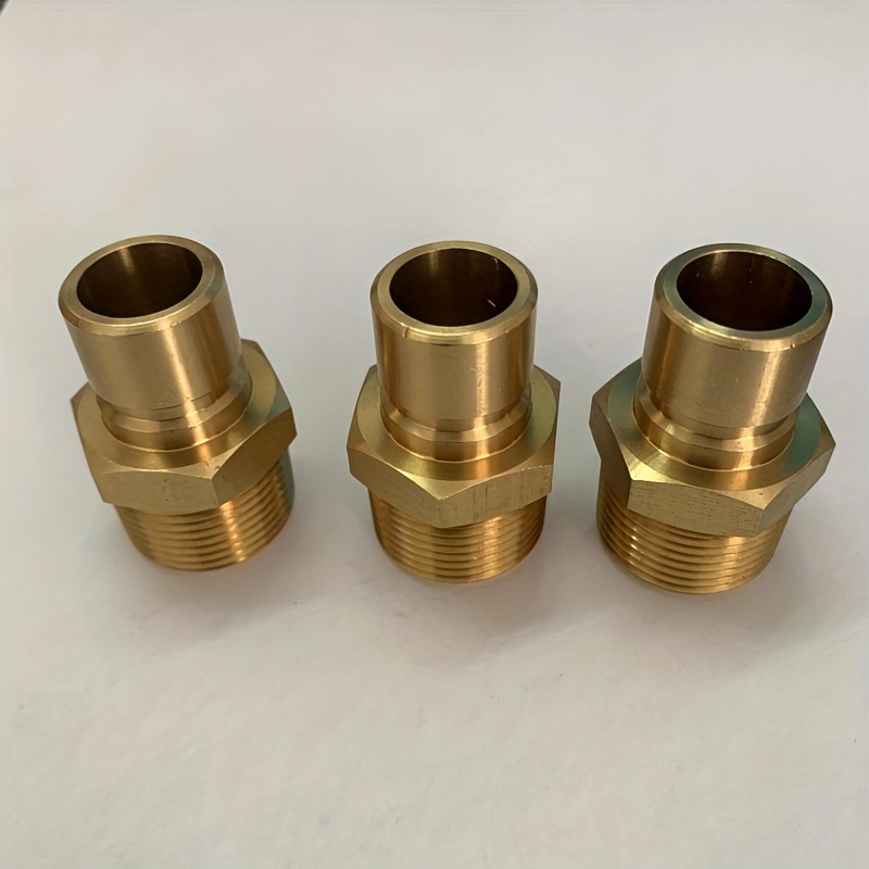 Quick Connector Water Pipe Connector Large Flow Copper Connector N9-3/8PT  N9-38A Injection Molding Machine Water Nozzle