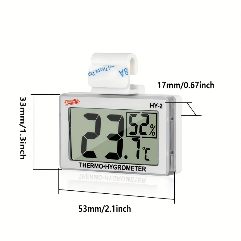 Digital Refrigerator Thermometer, Fridge Freezer Thermometer, Lcd Display  Max/min Recording Function And Magnet Back Case Thermometer For Kitchen Home  Temperature Monitor Thermometer, Kitchen Gadgets, Cheapest Items - Temu