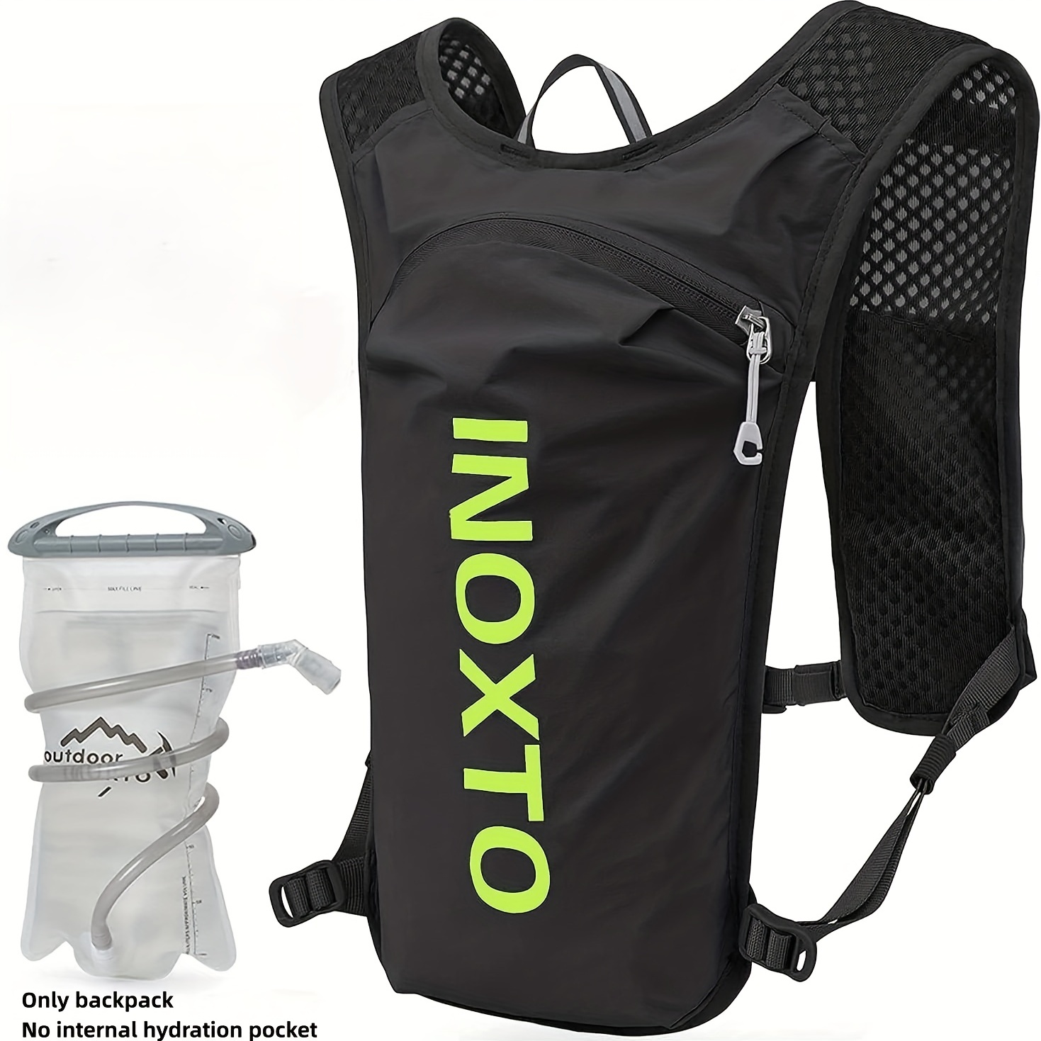 Chaleco de hidratación para correr, mochila de hidratación cómoda y  ajustable para correr, senderismo, escalada, ciclismo, mochila de  hidratación