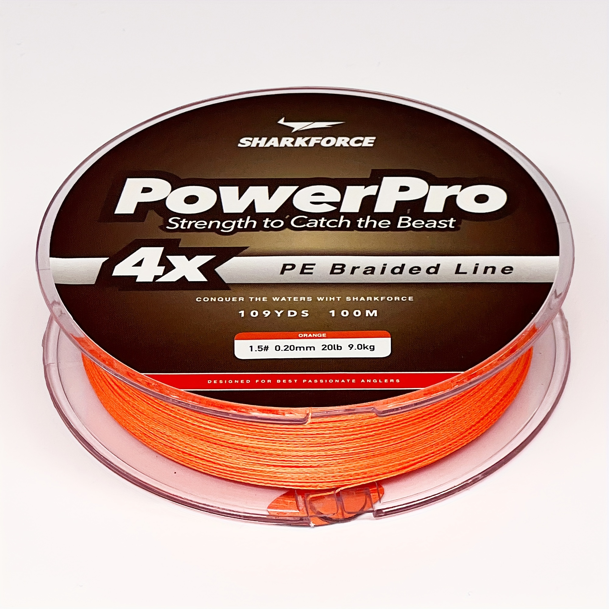 4 Strands Braided Fishing Line Super Strong Abrasion - Temu Canada