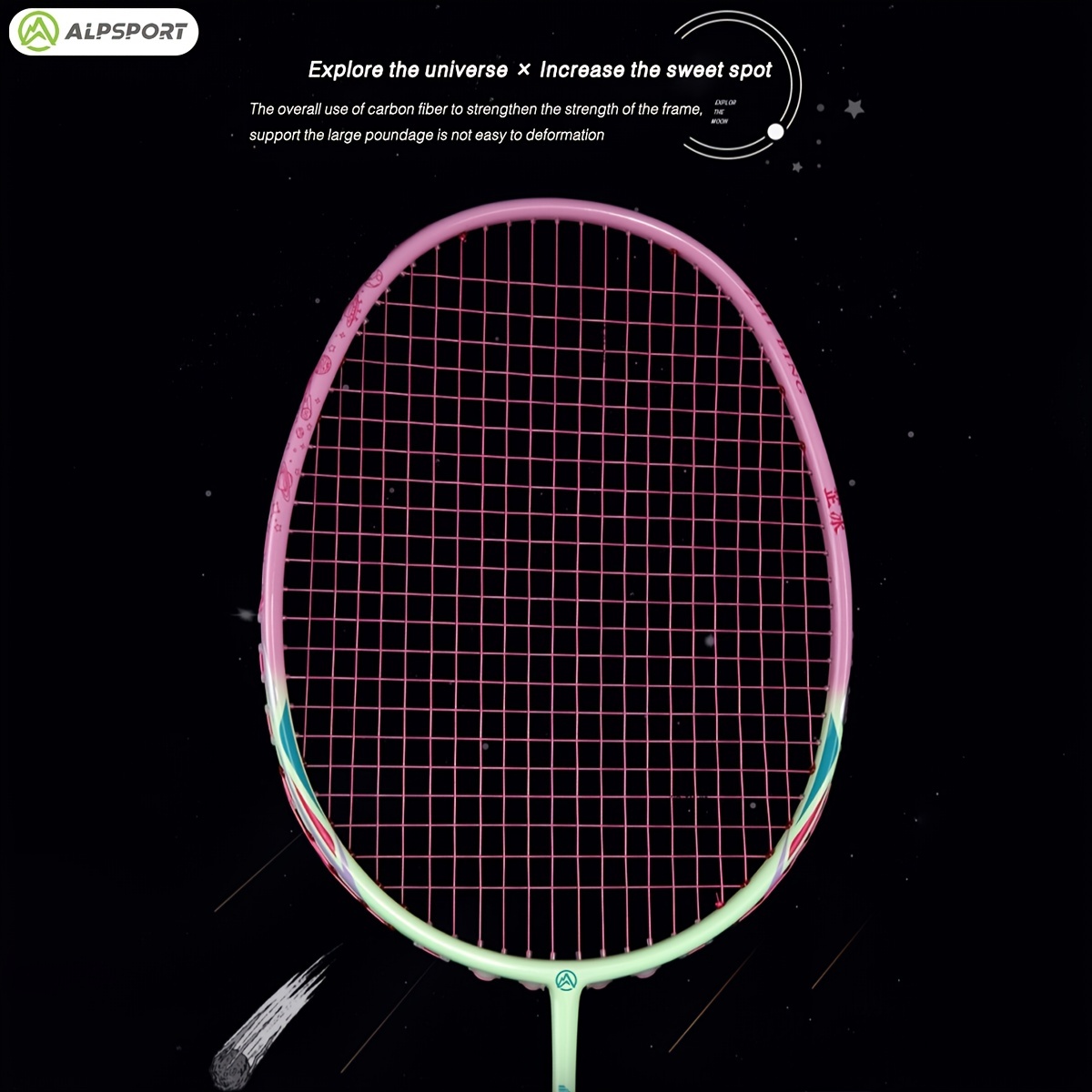 Male and Female Adult Super Light Carbon Professional Badminton