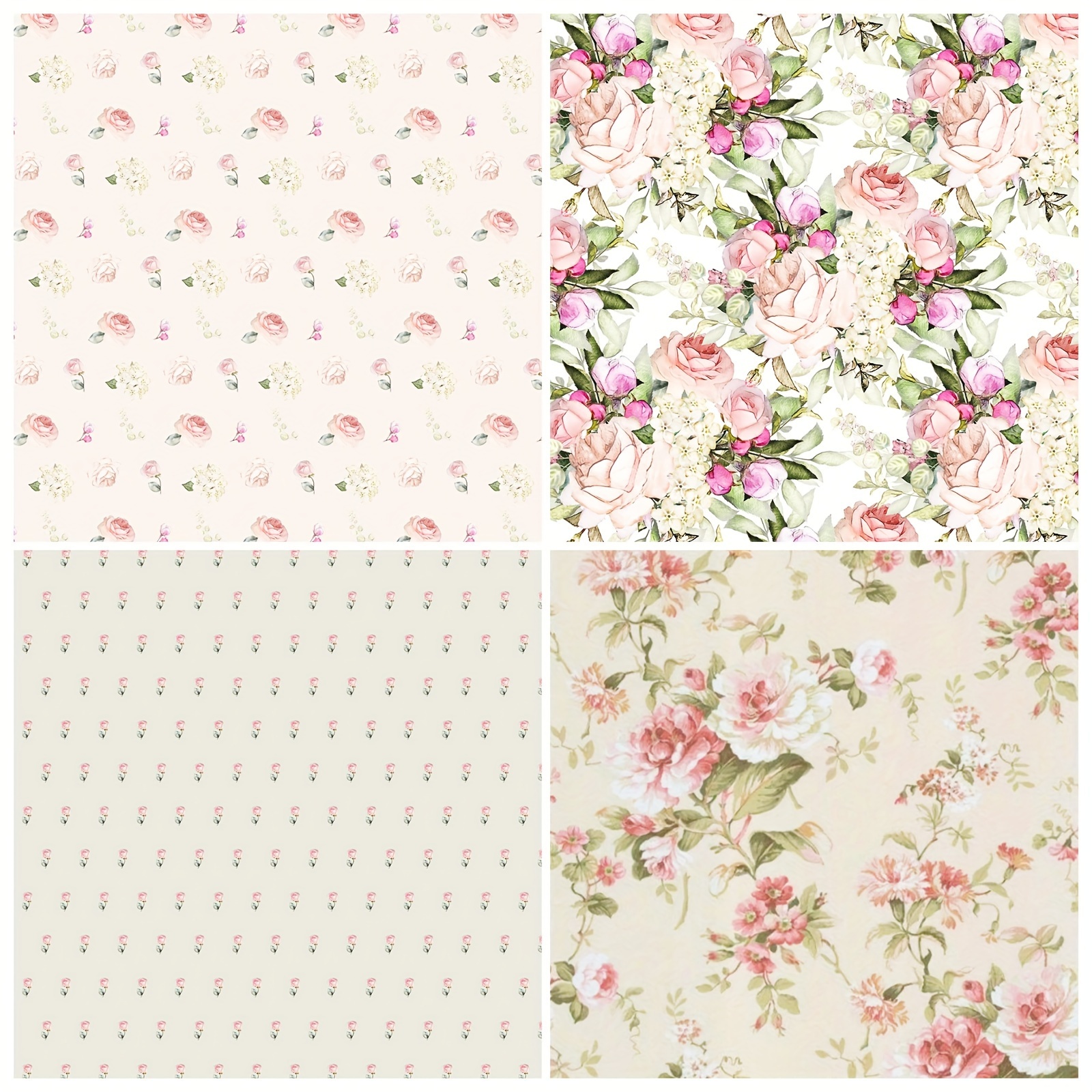 Material Paper - Fresh Spring Blossom Journaling Paper