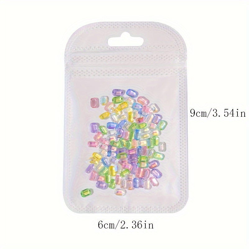 100 pcs Zircon Rhinestones Nail Art Gemstone Nail Tips