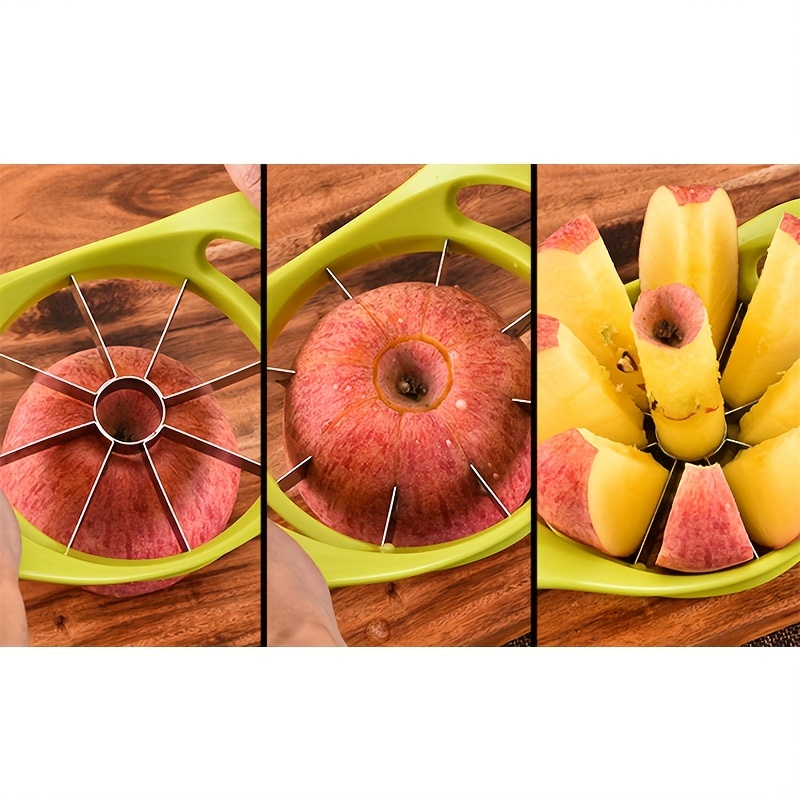 1pc, Cortador De Manzanas, Descorazonador De Manzanas Reutilizable, Divisor  De Manzanas De Cocina, Cortador De Frutas Creativo, Cortador De Frutas De