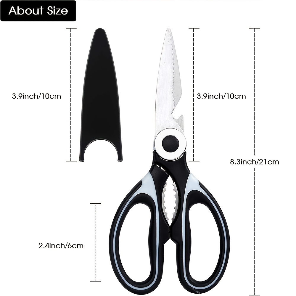 Tansung Heavy Duty Kitchen Shears With Cover - All Purpose