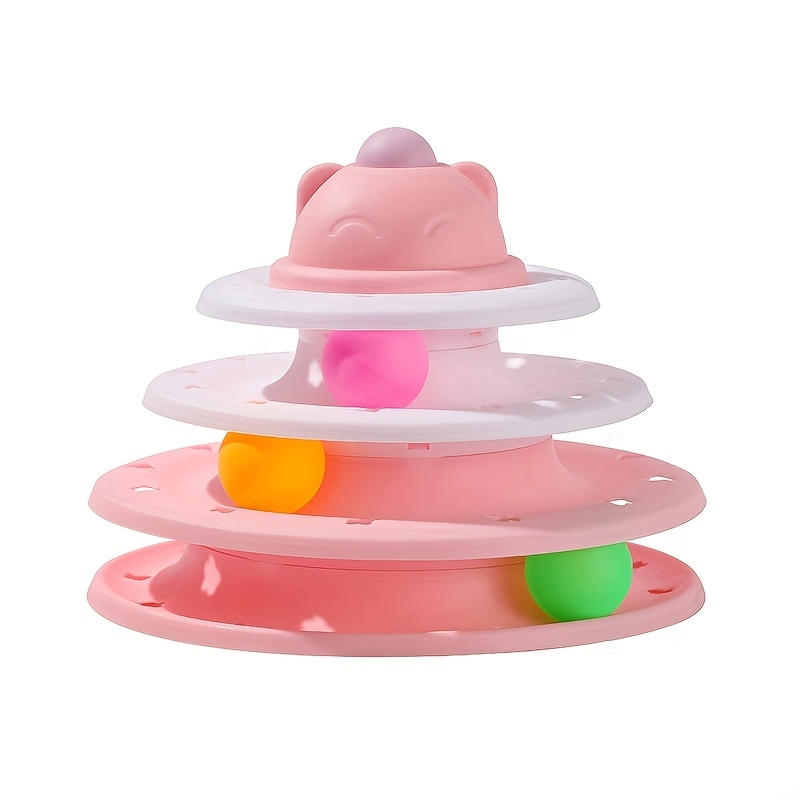 Three Layer Cat Toy Turntable for Endless Entertainment