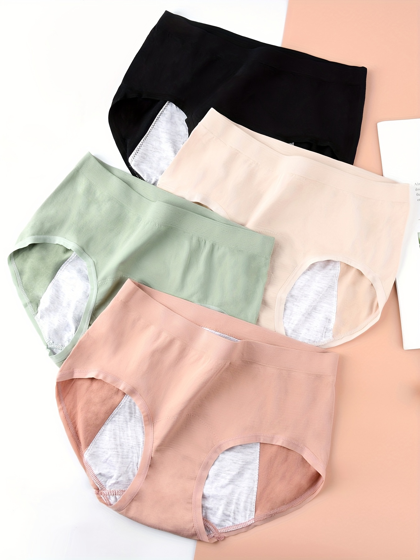Menstrual Period Panties Comfy Breathable Anti leak Stretch - Temu Canada