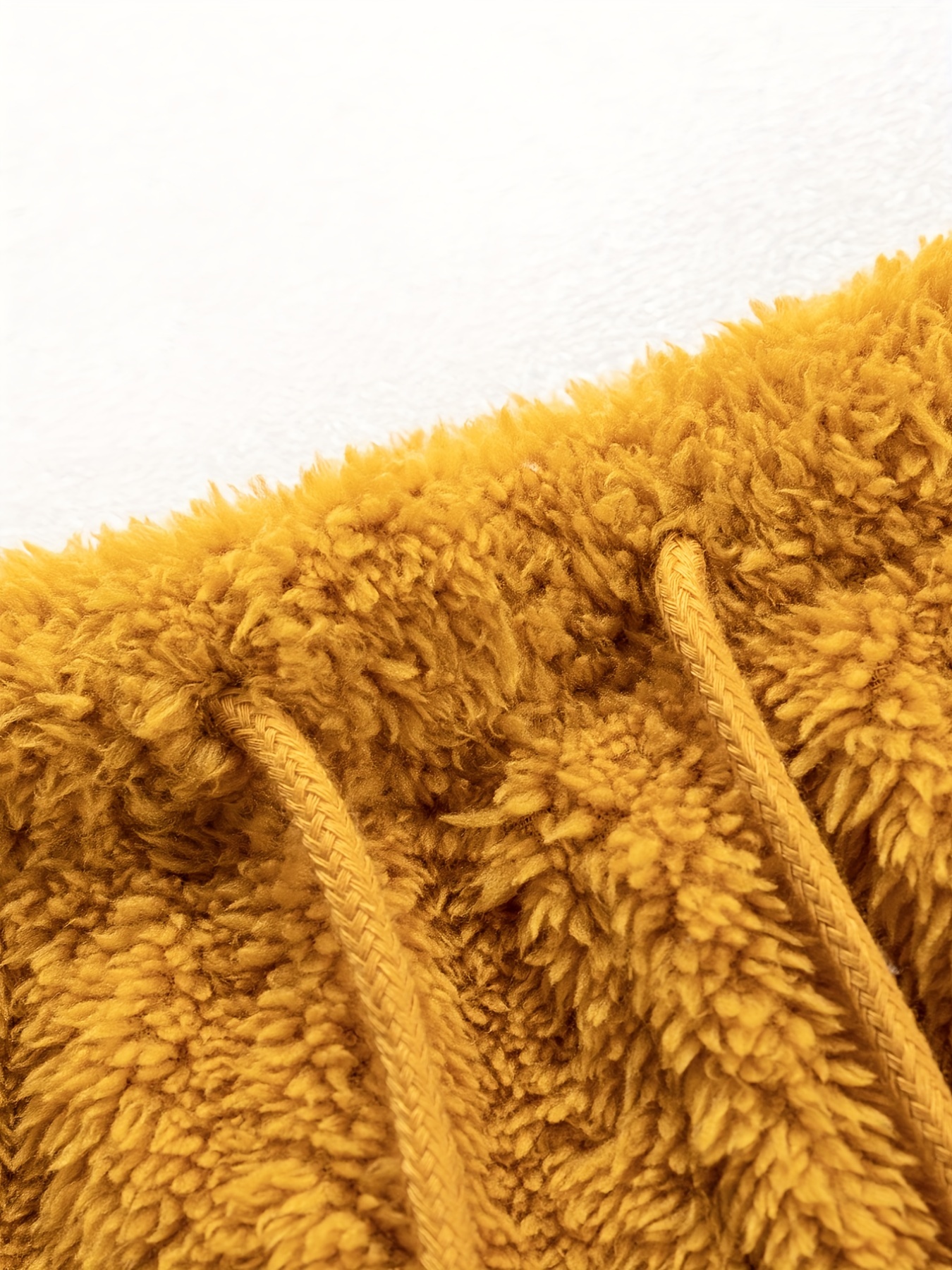 Solid Fuzzy Sleep Bottoms Soft Comfy Drawstring Lace Shorts - Temu Canada