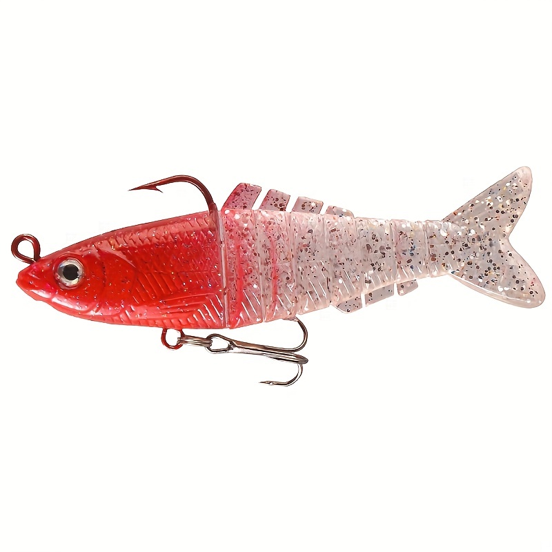Lures Bait With Tail Wrapped Lead Fish Simulation Bait Fake Fish