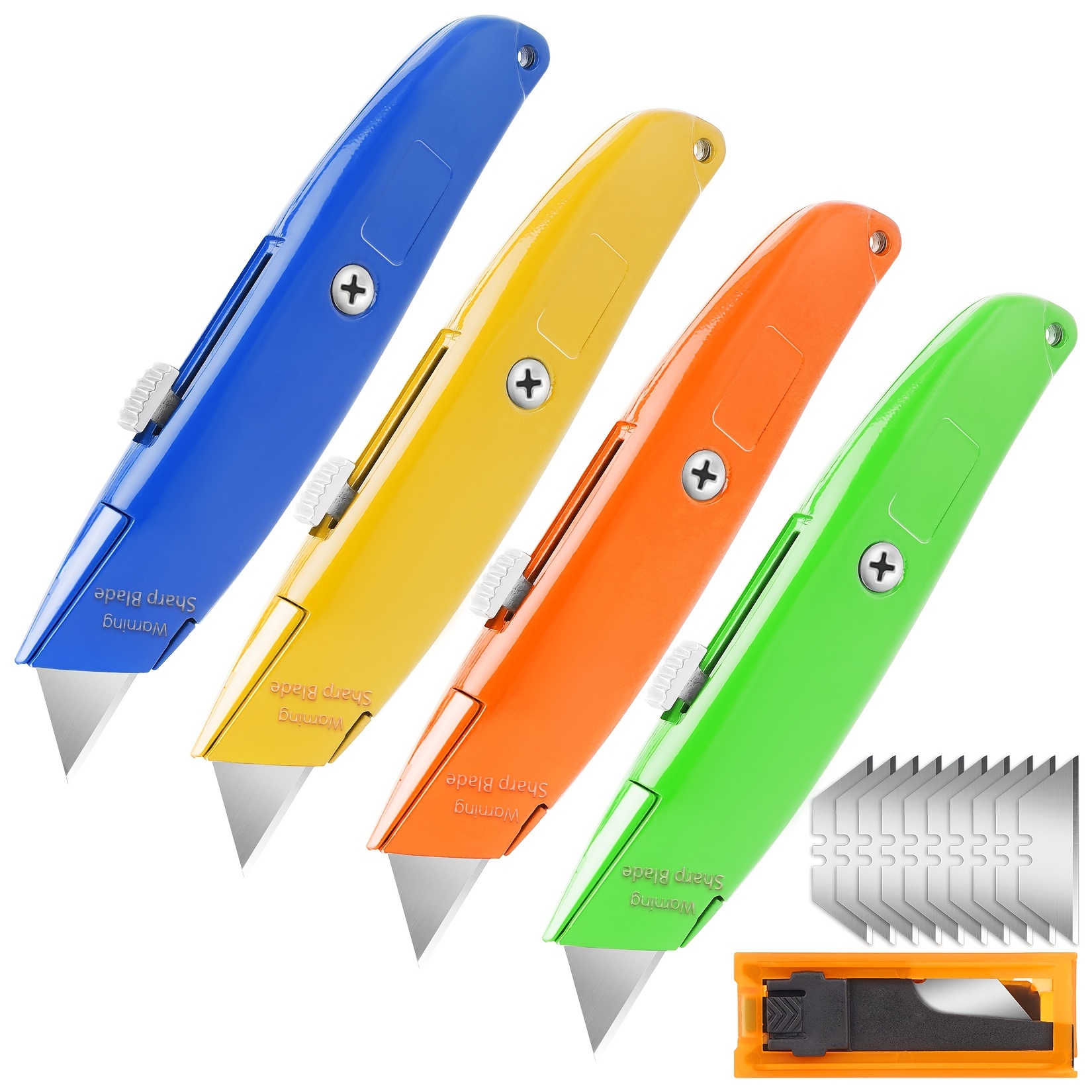 Oozcc Utility Knife Heavy Duty Box Cutters Utility Knives - Temu