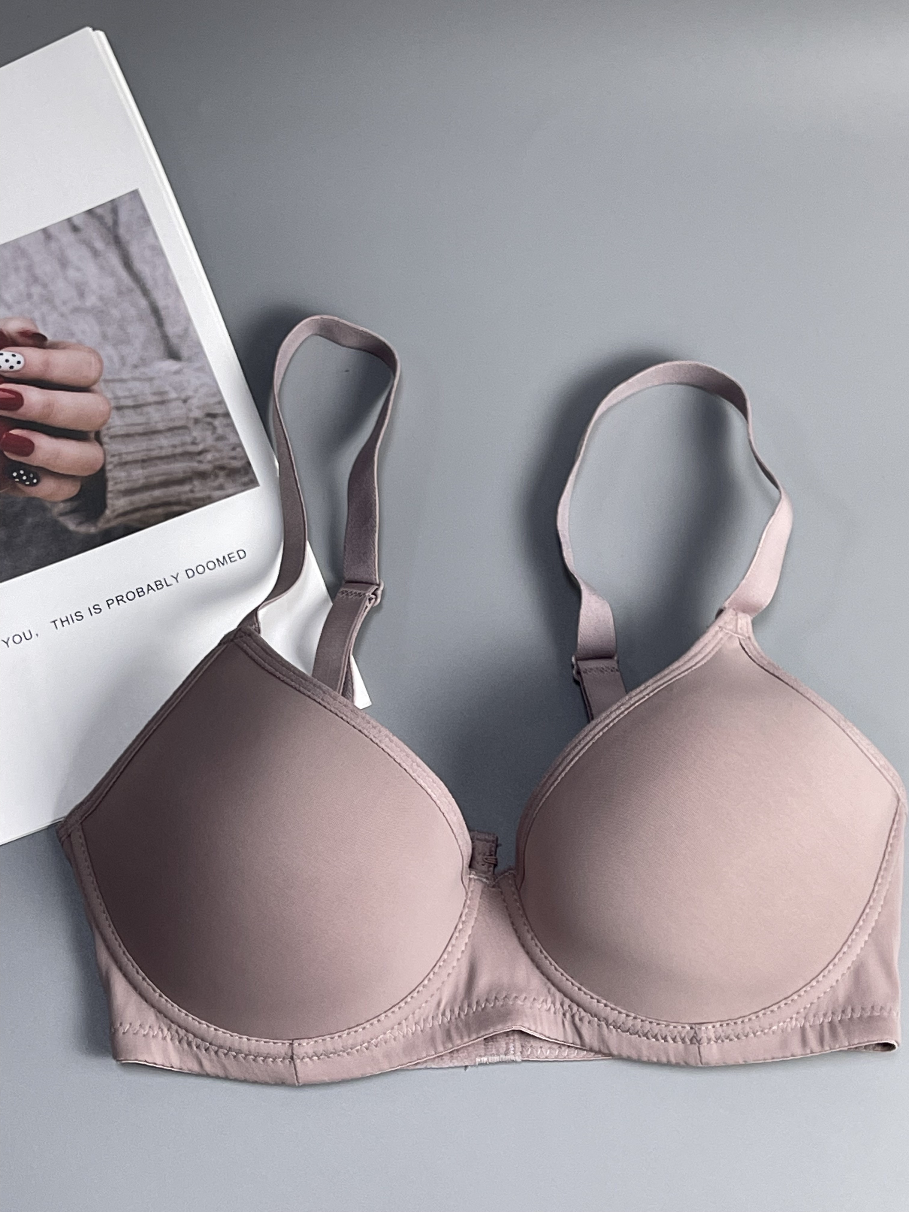 Traceless Bra Size Thermal With Breast Womens Underwear Vest - Temu Canada