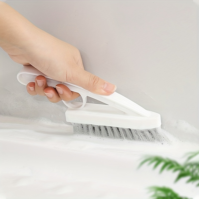 Hard-Bristled Crevice Cleaning Brush 1* Cleaner Scrub Brush Household Brush  Tool