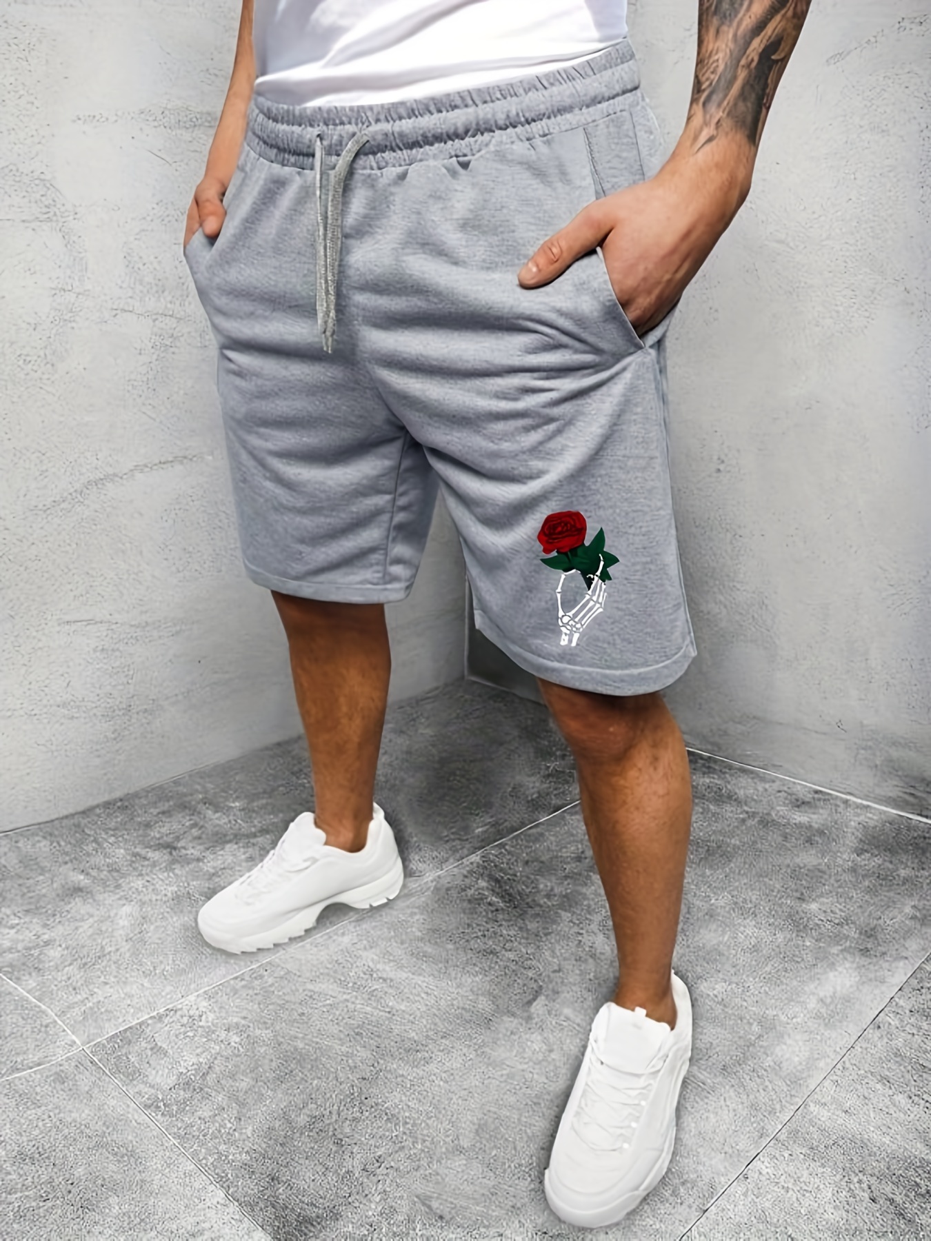 Pantalones Cortos Para Hombre, Casual, Sueltos, Con Bolsillos, Ropa  Masculina De Verano - Temu