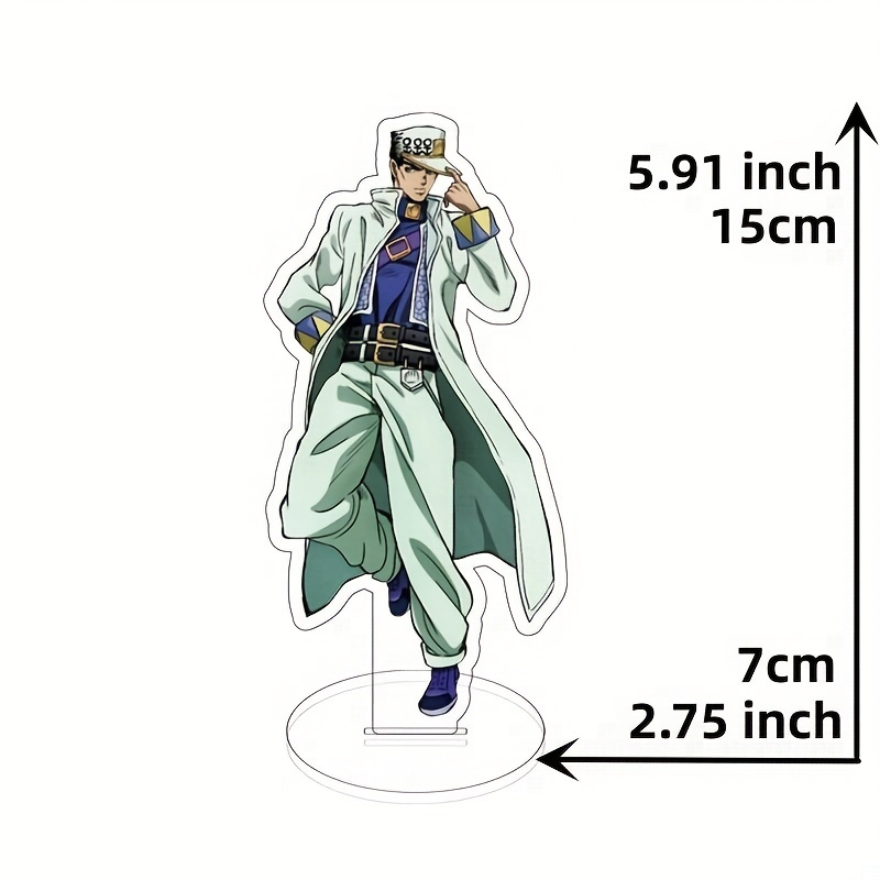 JoJo Bizarre Adventure Jotaro Kujo Anime Figure Acrylic Stand Desk Decor