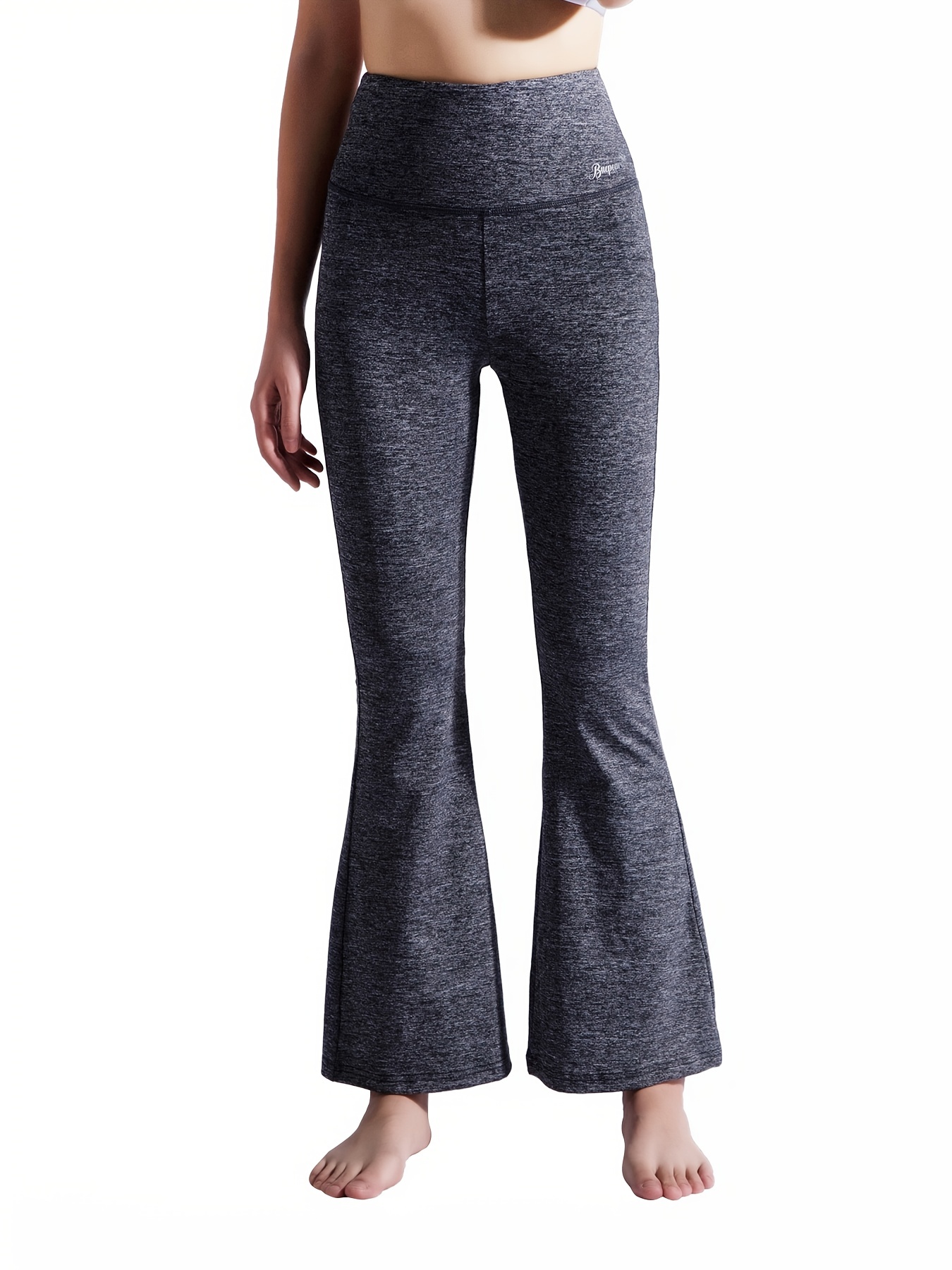 High Waist Yoga Flare Casual Crossover Bootcut Fitness - Temu