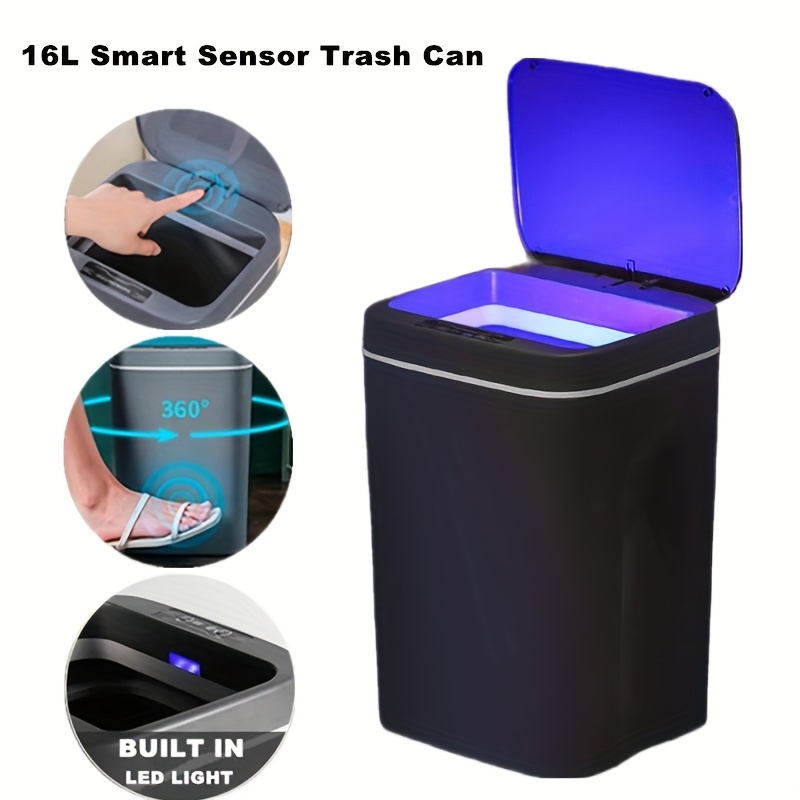 Smart Sensor Garbage Bin Kitchen Bathroom Toilet Trash Can Best