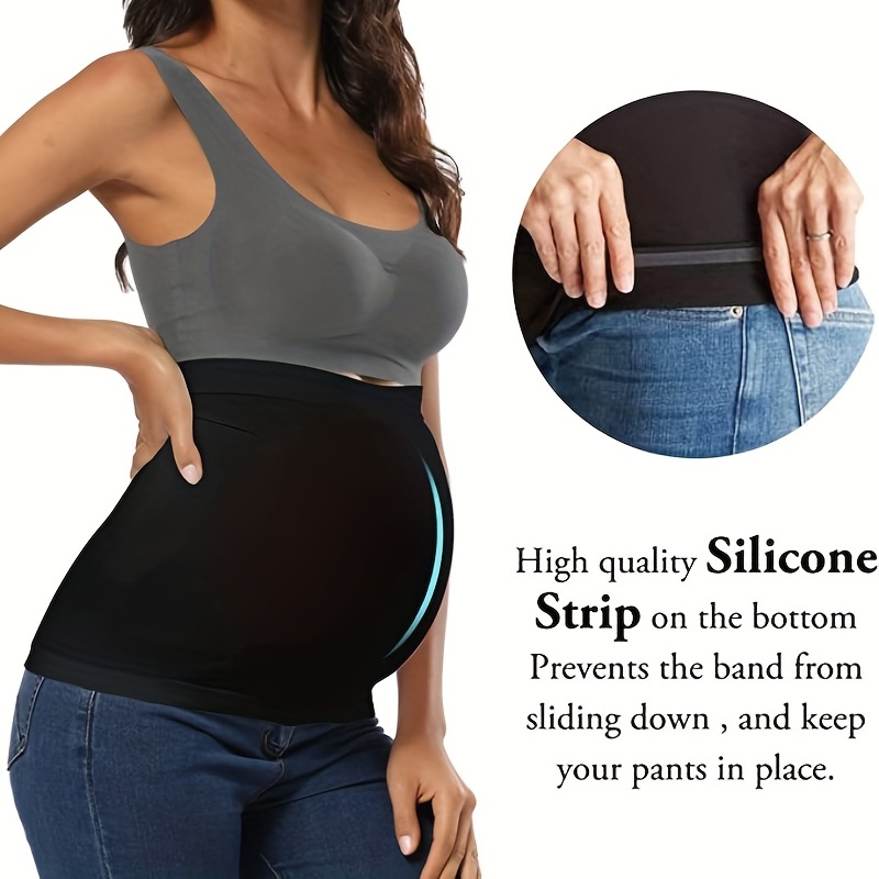 2-in-1 Pregnancy Belly Support Band - Belly Bands for Pregnant Women,  Maternity Belly Band, Pregnancy Belt, Belly Support for Pregnancy Must  Haves