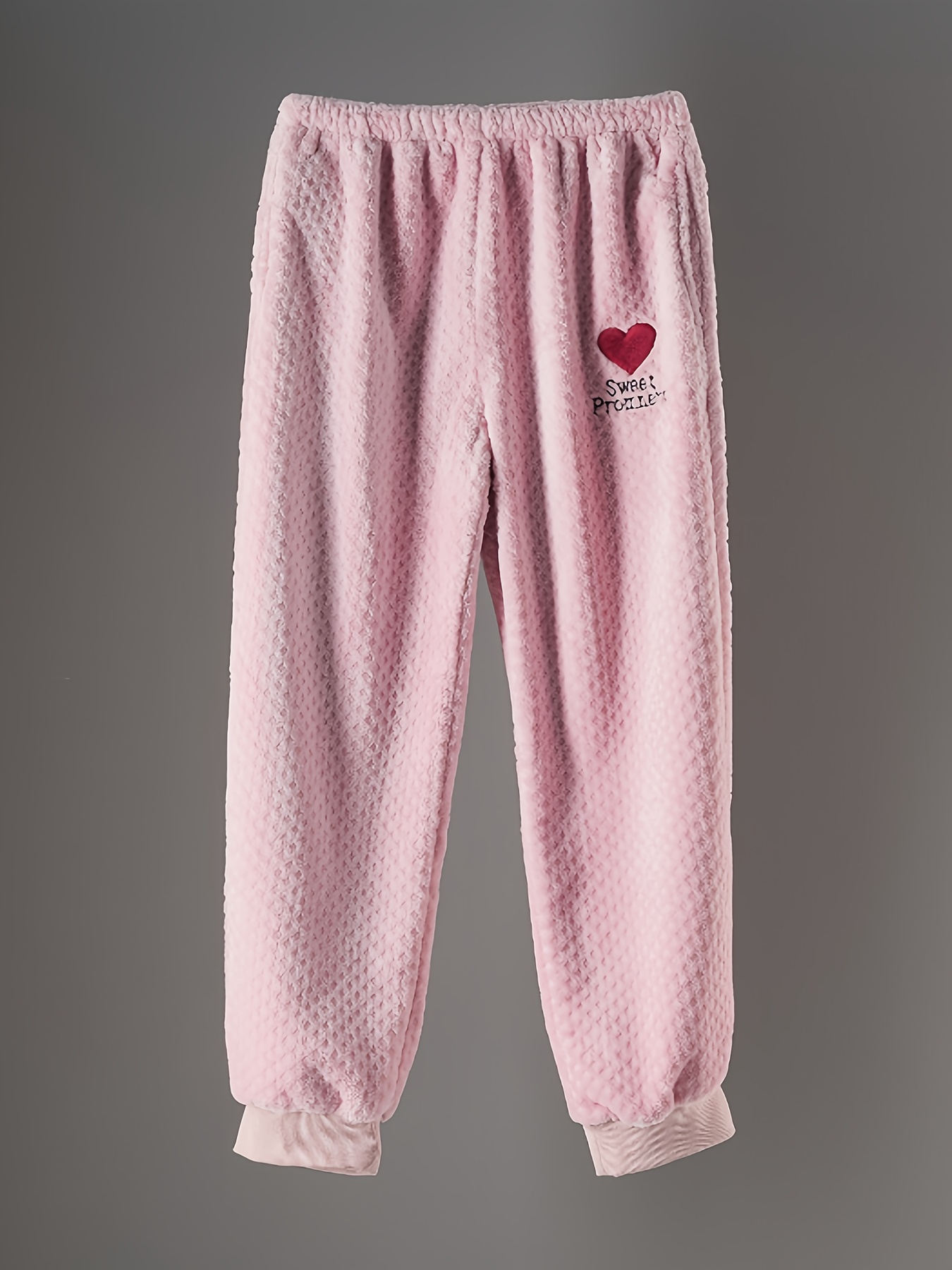 Fluffy discount pajama bottoms