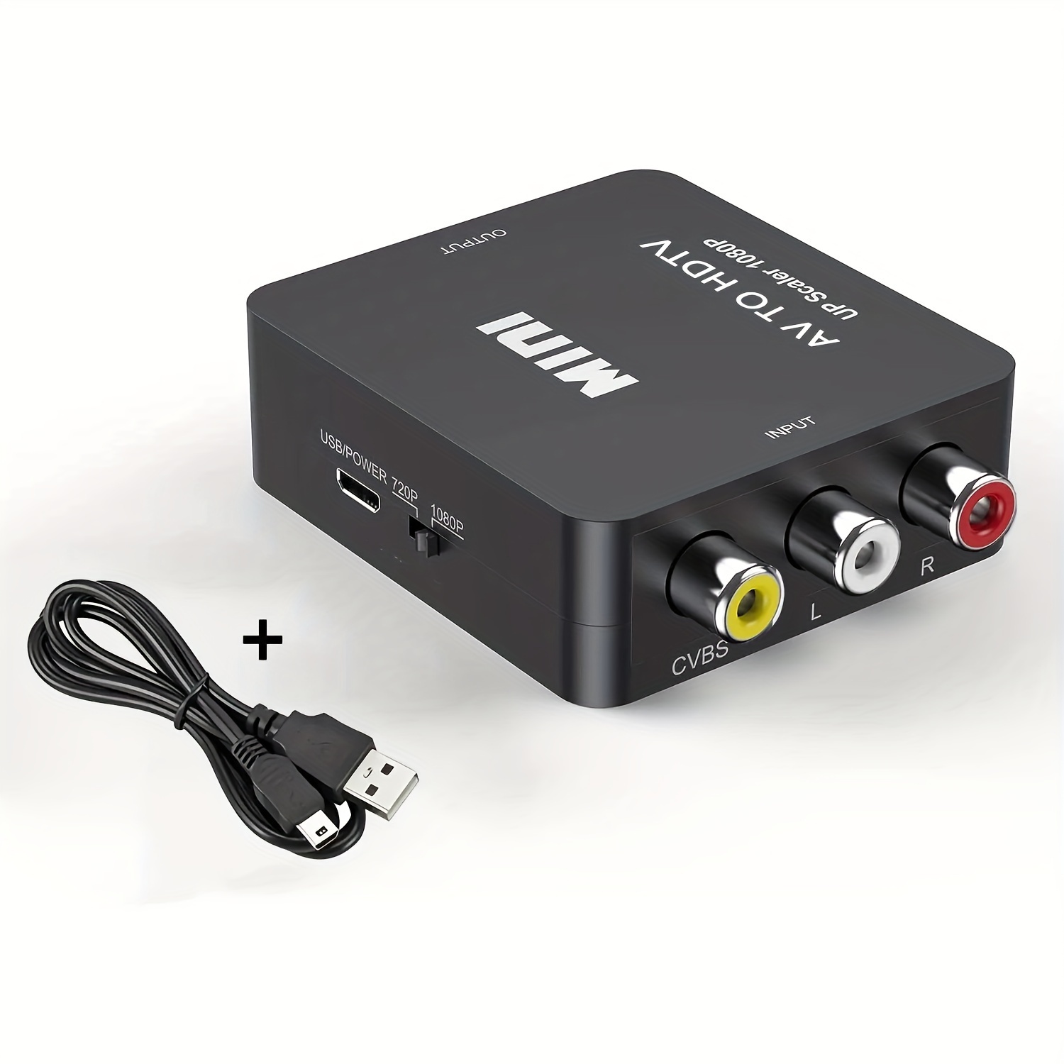 Wii To Hdmi Converter Adaptador Wii Conector de audio de video de alta  definición